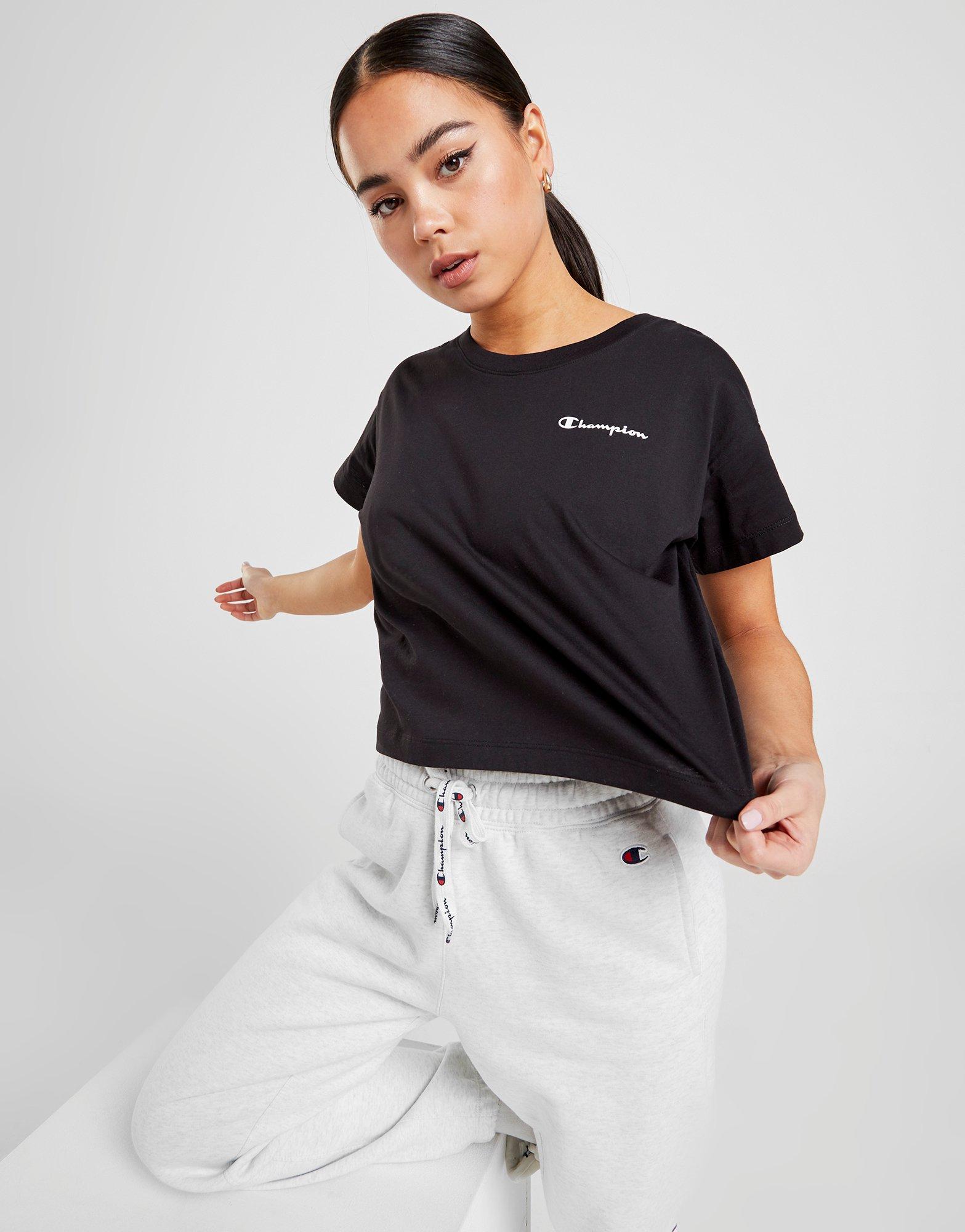 champion crop t shirt