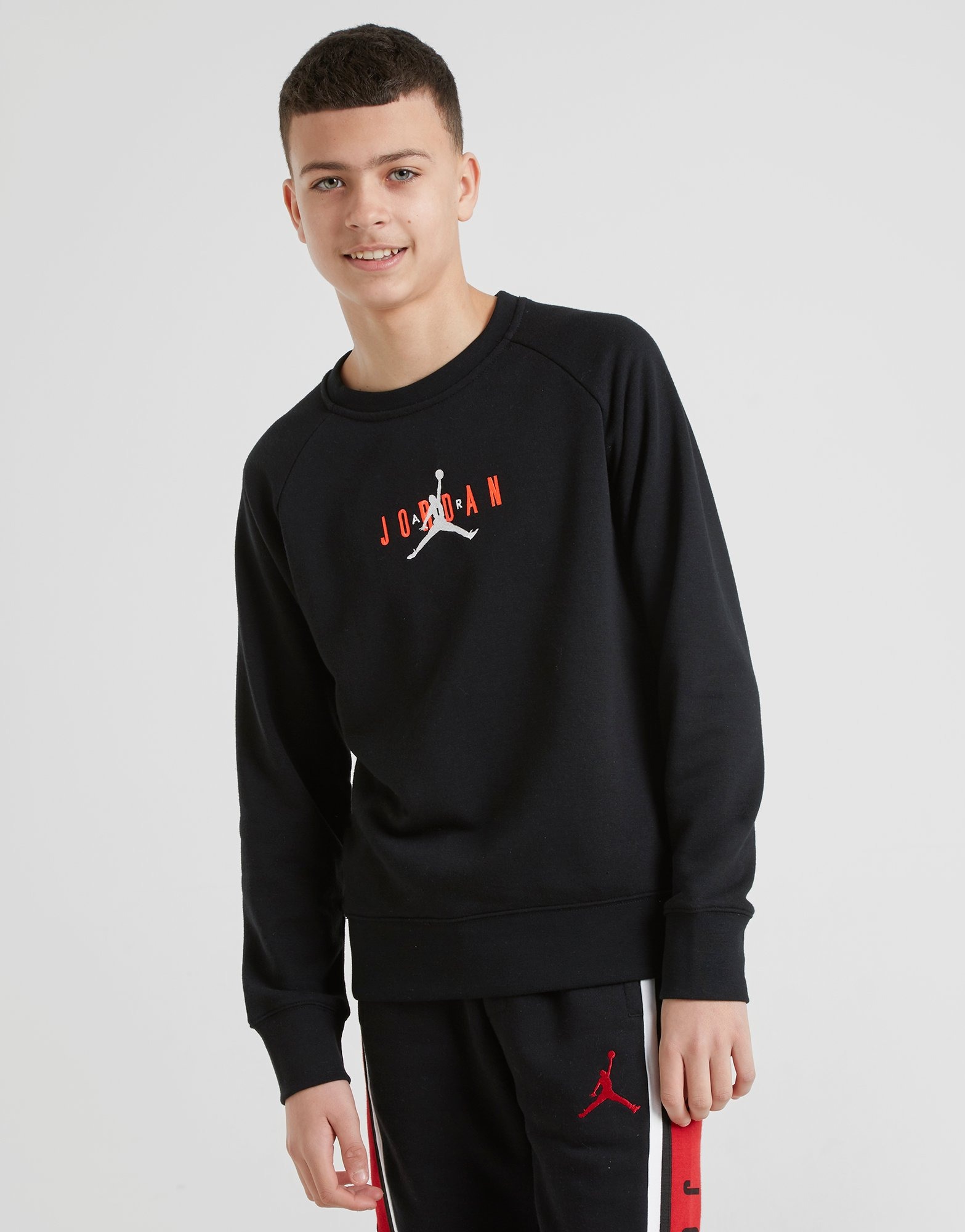 Shop den Jordan Air Crew Sweatshirt Kinder in Schwarz JD Shop den Jordan Air Crew Sweatshirt Kinder in Schwarz JD