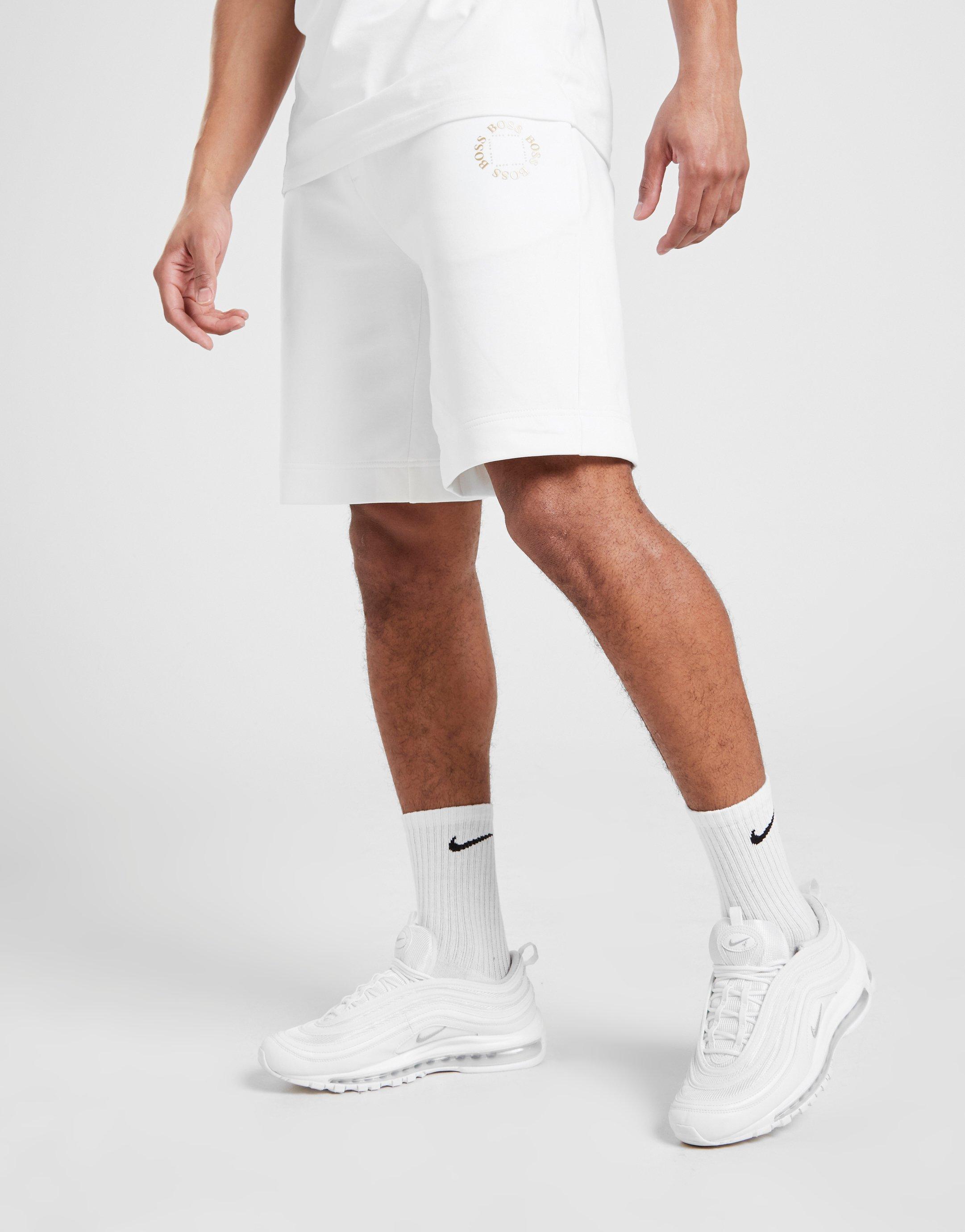 boss fleece shorts