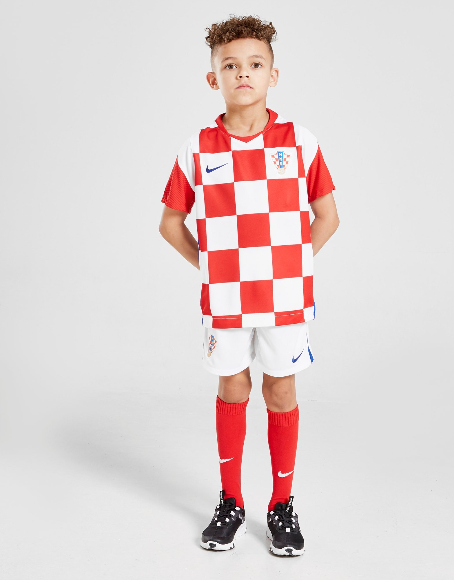 Red Nike Croatia 2020 Home Kit Children - JD Sports NZ
