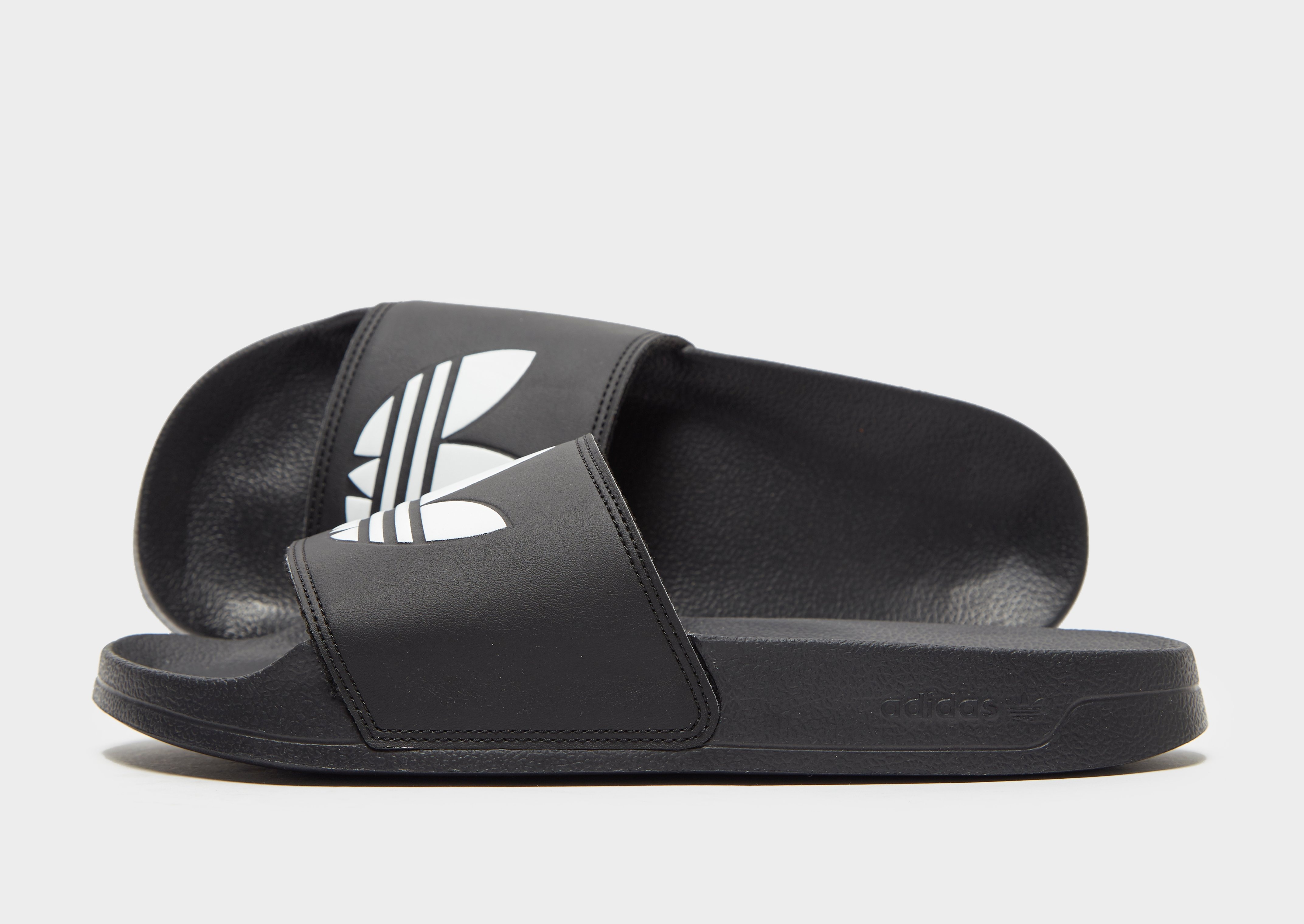 ergens Ik wil niet Kostuums Black adidas Originals Adilette Slides | JD Sports UK