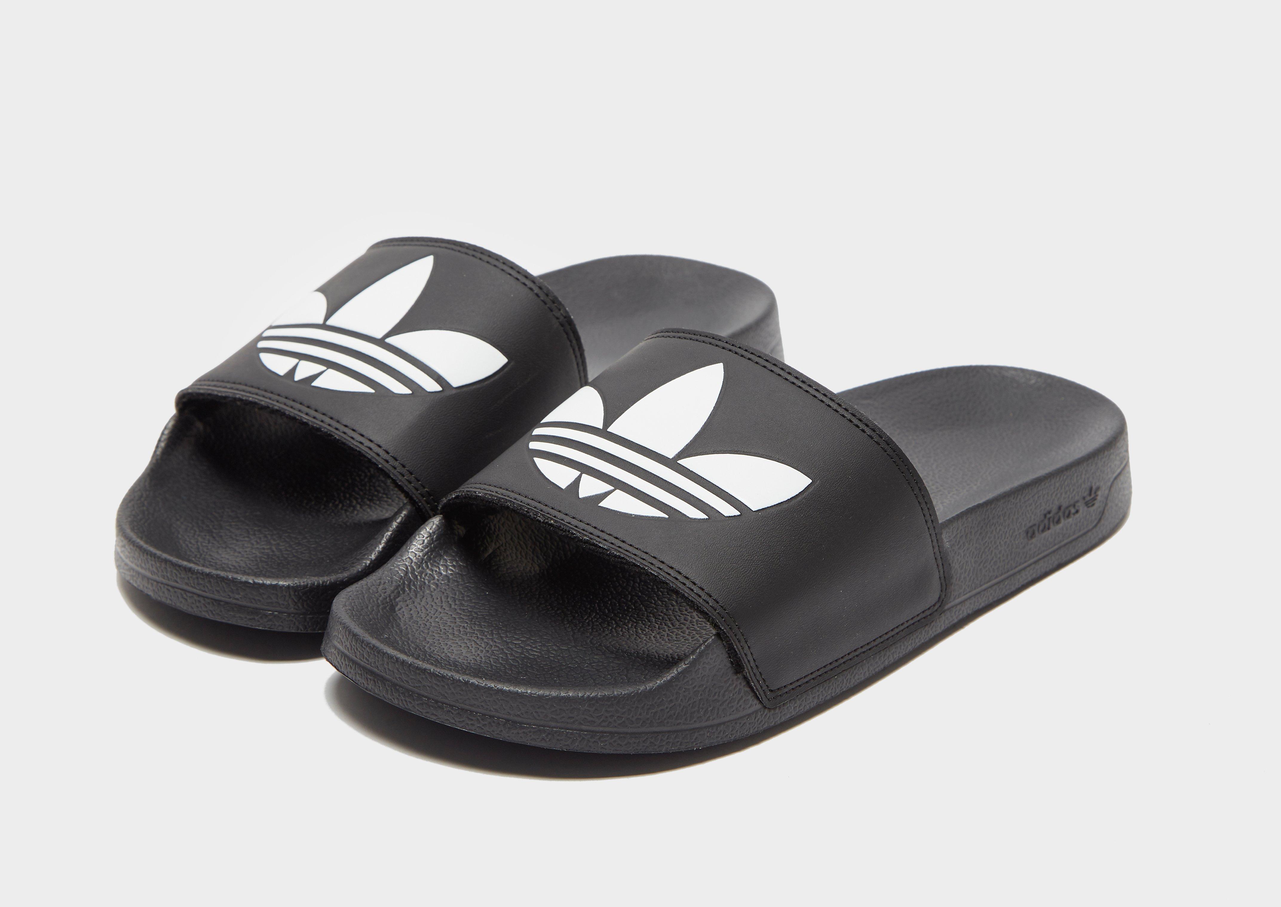 adidas Originals Adilette Badelatschen Herren Schwarz - JD Sports  Deutschland