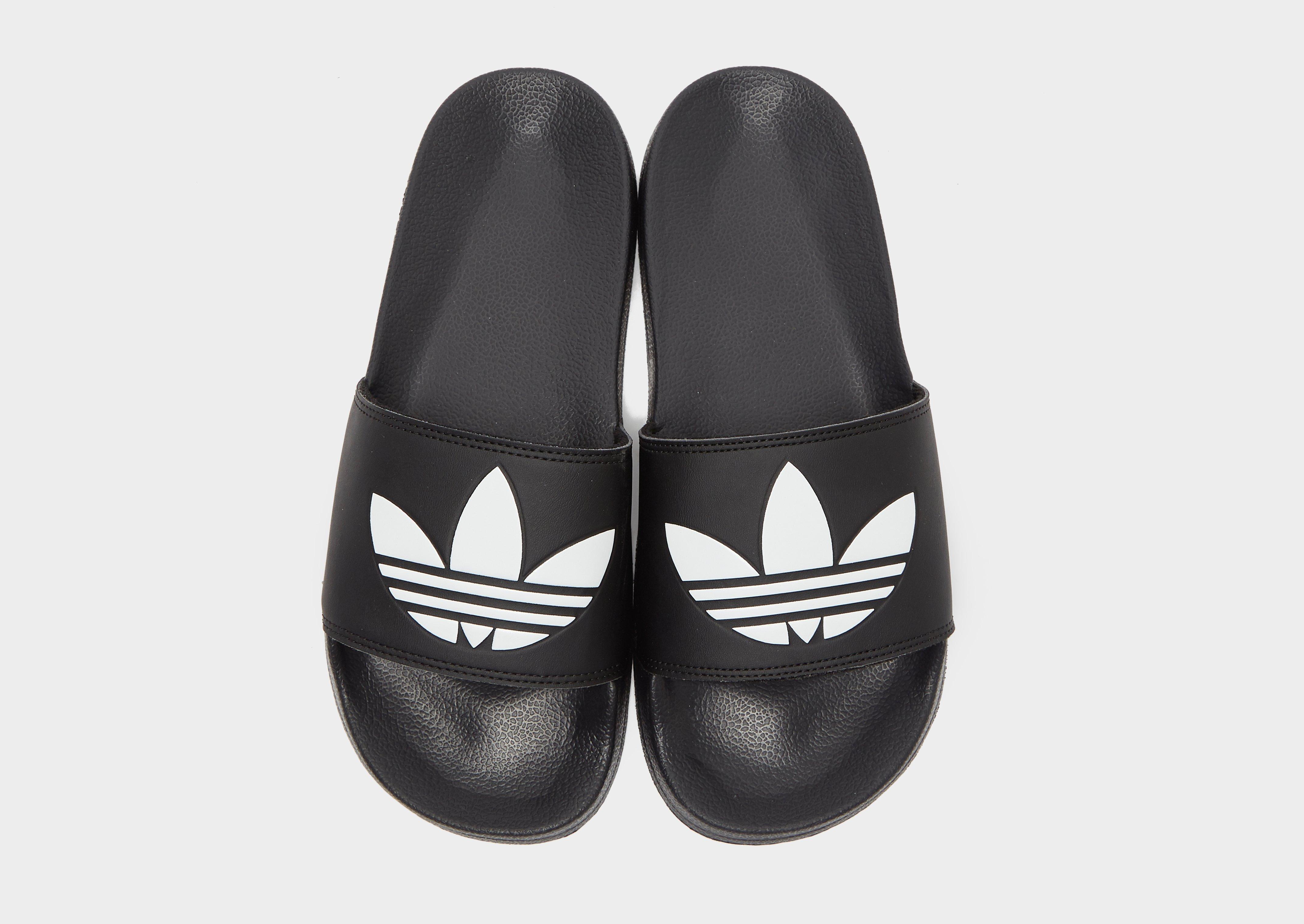 adidas Originals Adilette Badelatschen Sports Herren JD - Deutschland Schwarz