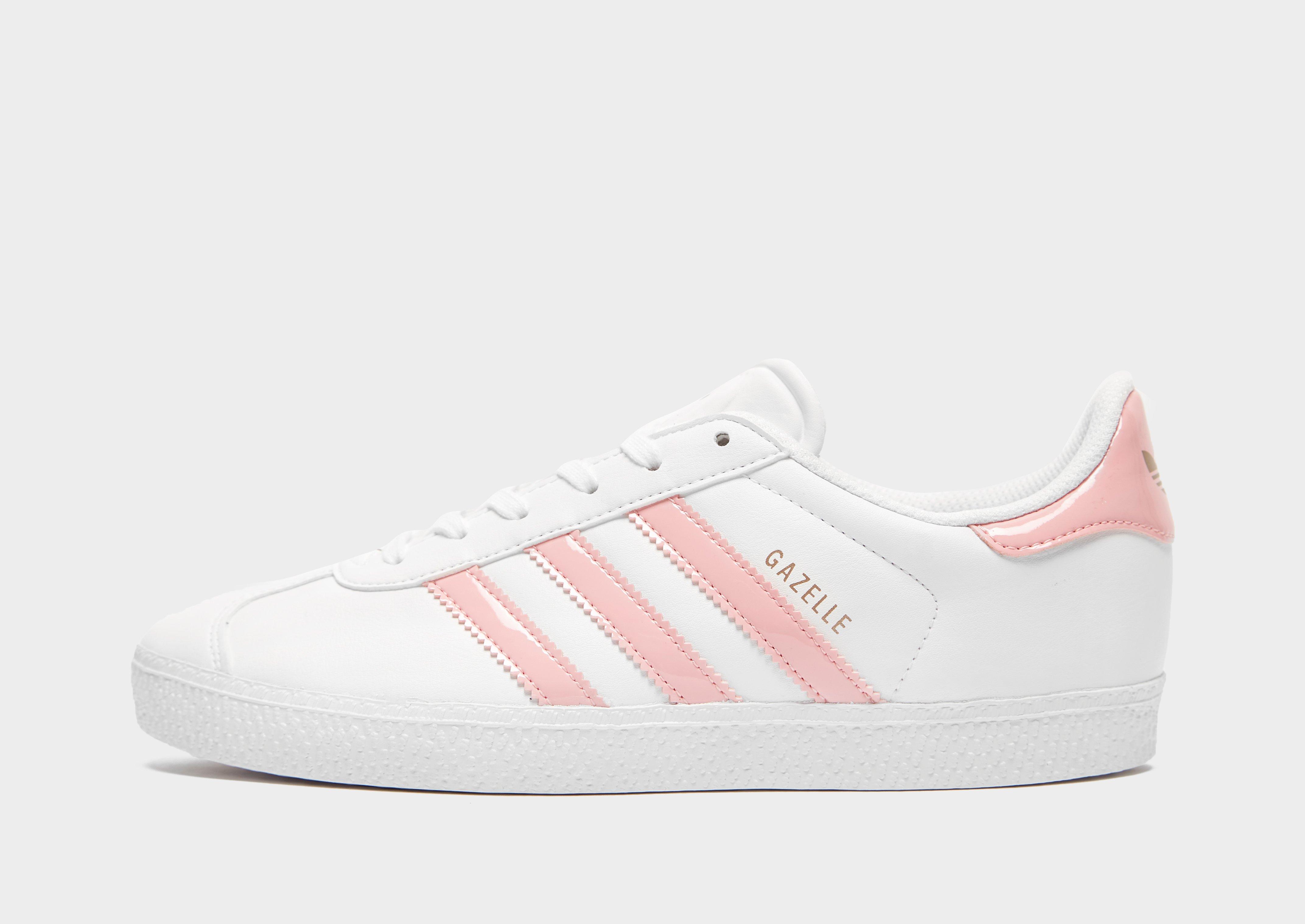 adidas gazelle junior white