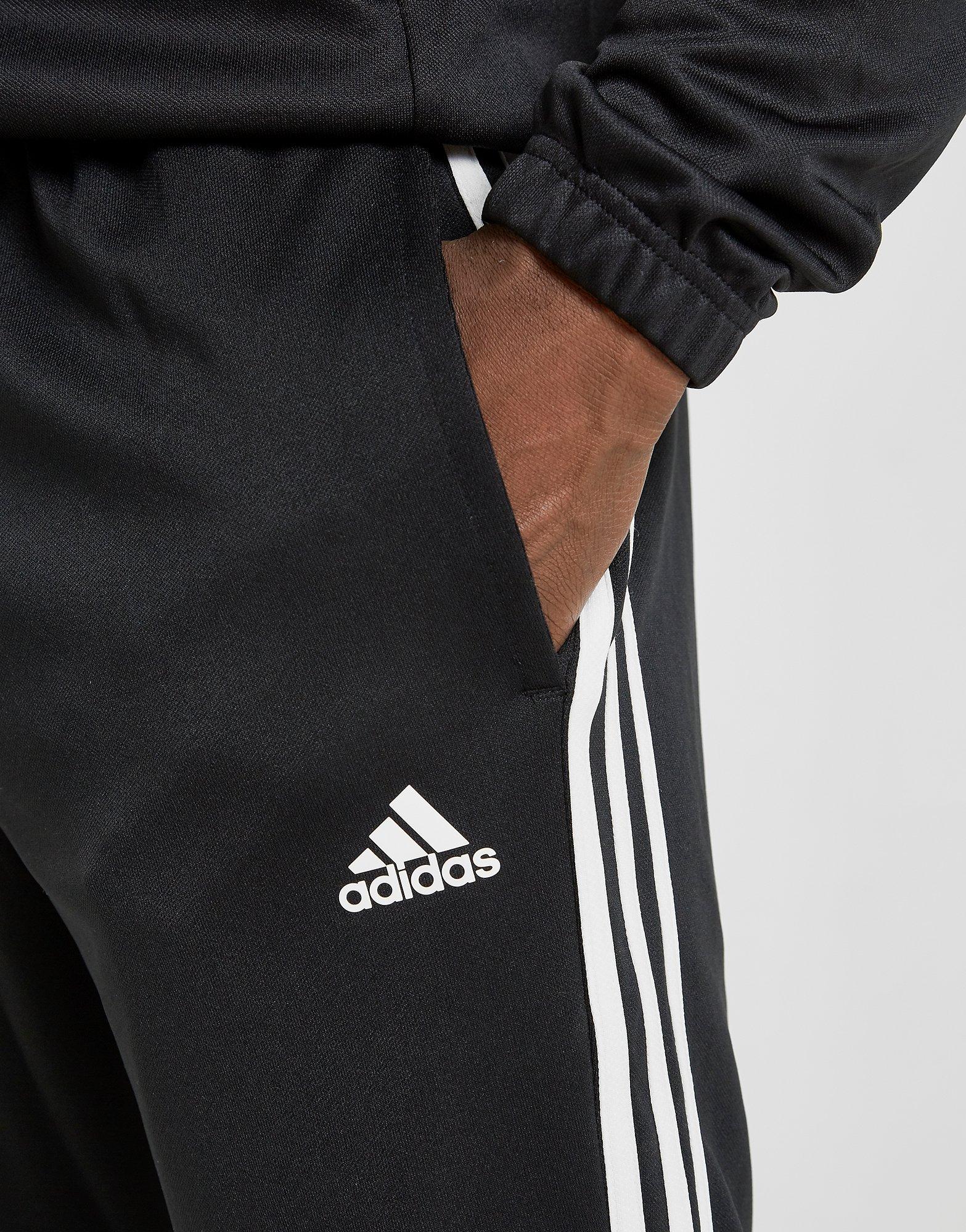 adidas badge of sports poly funnel track top
