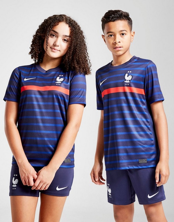 Buy White Nike France 2020 Home Shirt Junior