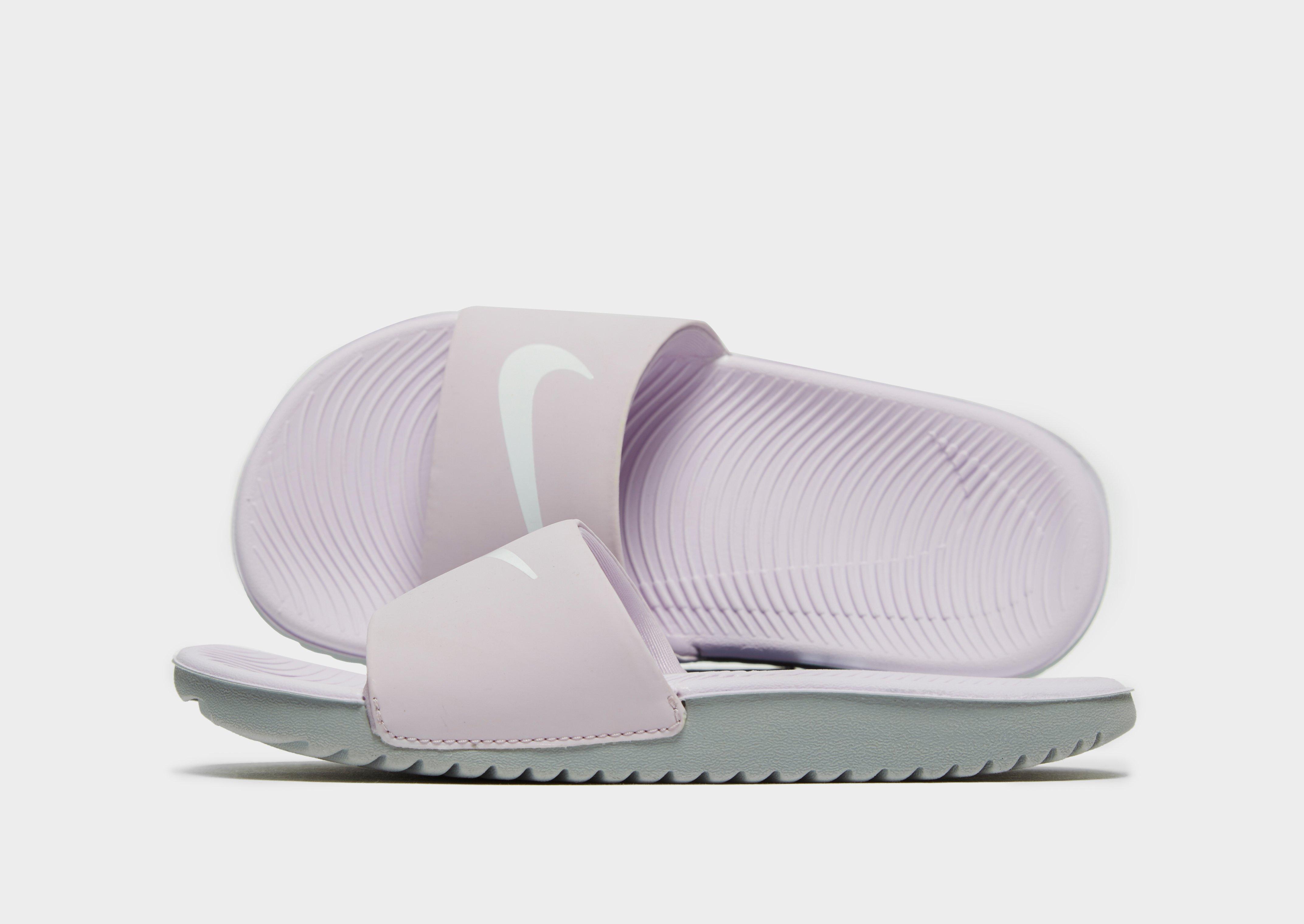 nike kawa slide white