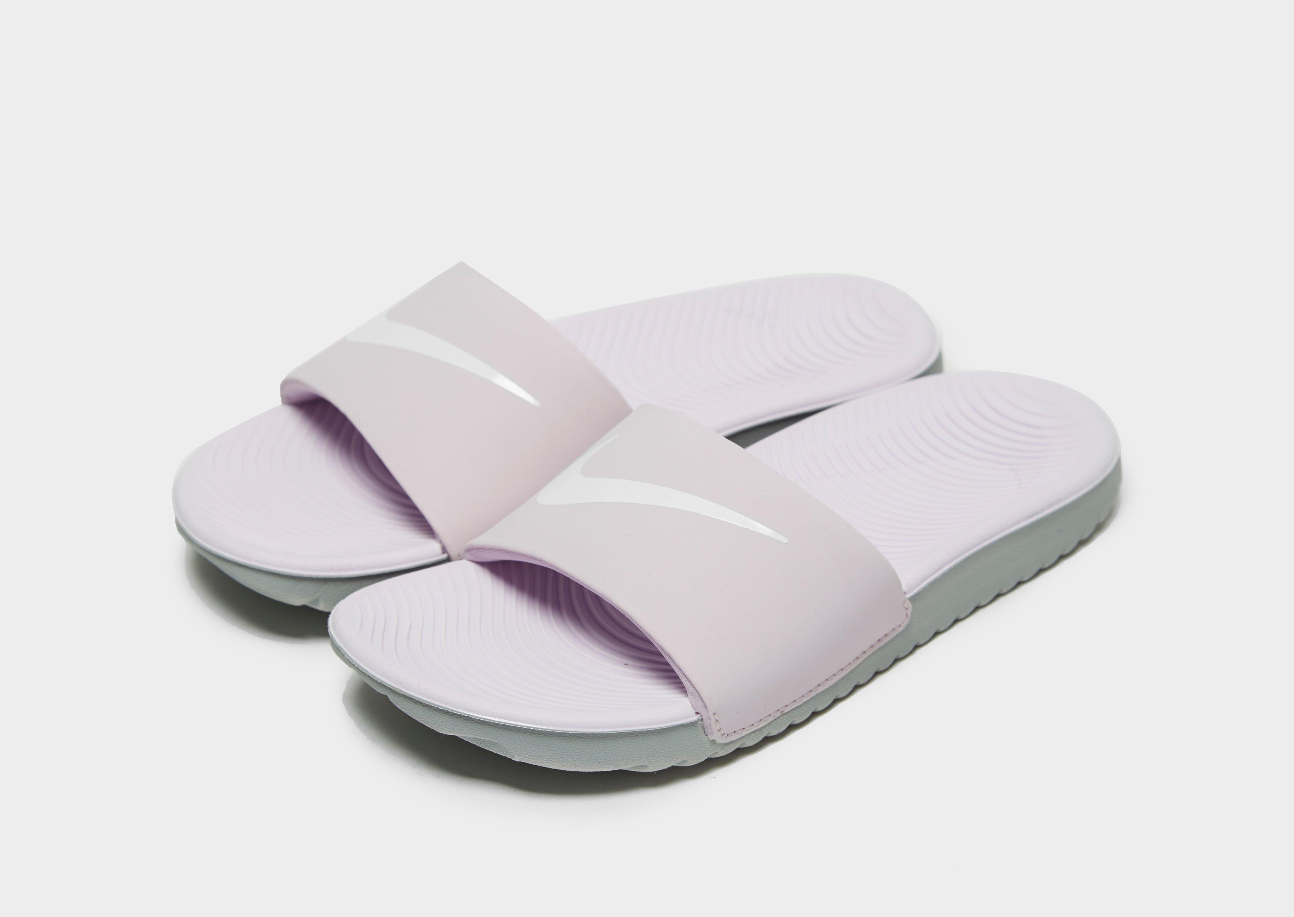 nike badelatschen lila