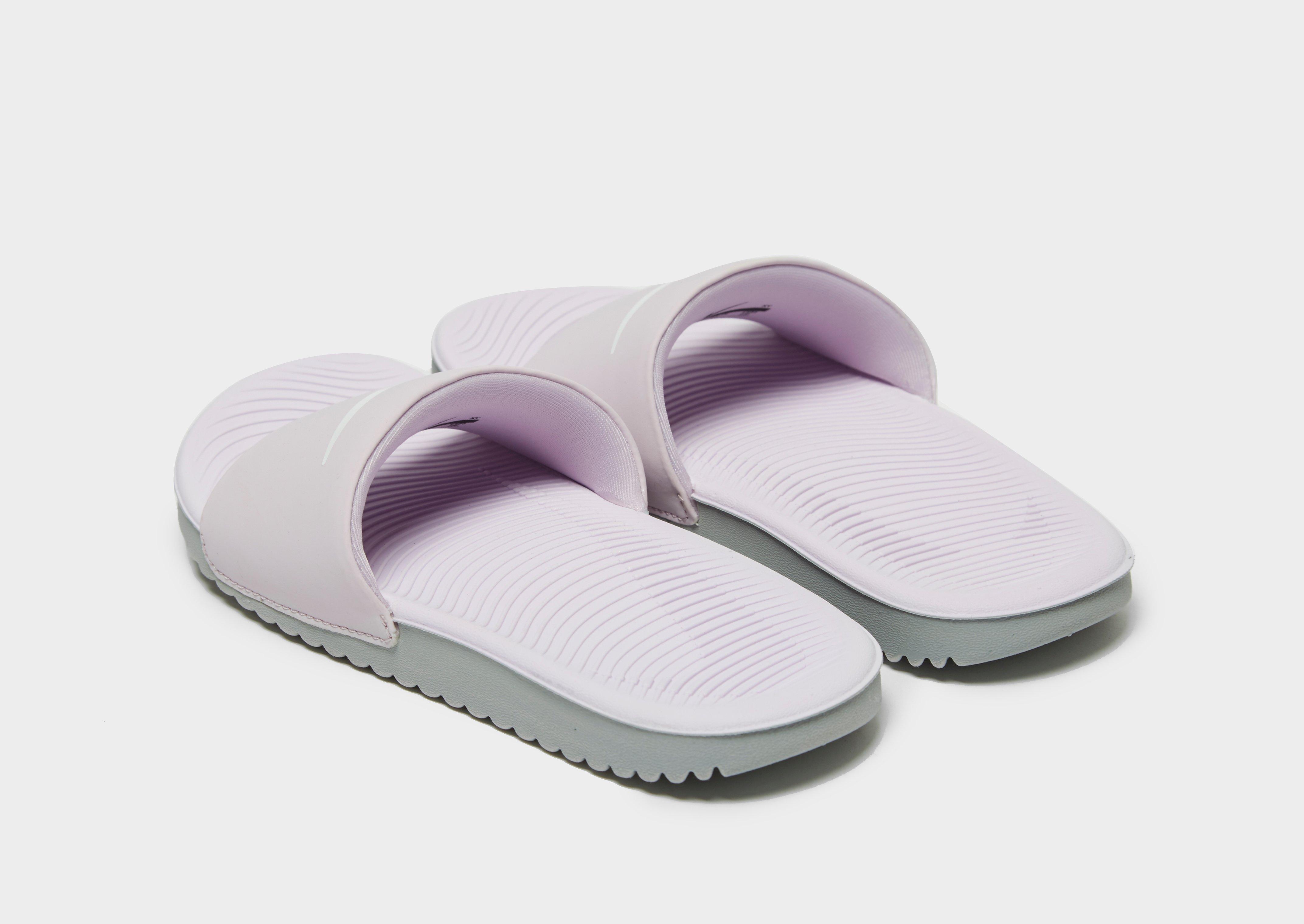 nike badelatschen lila