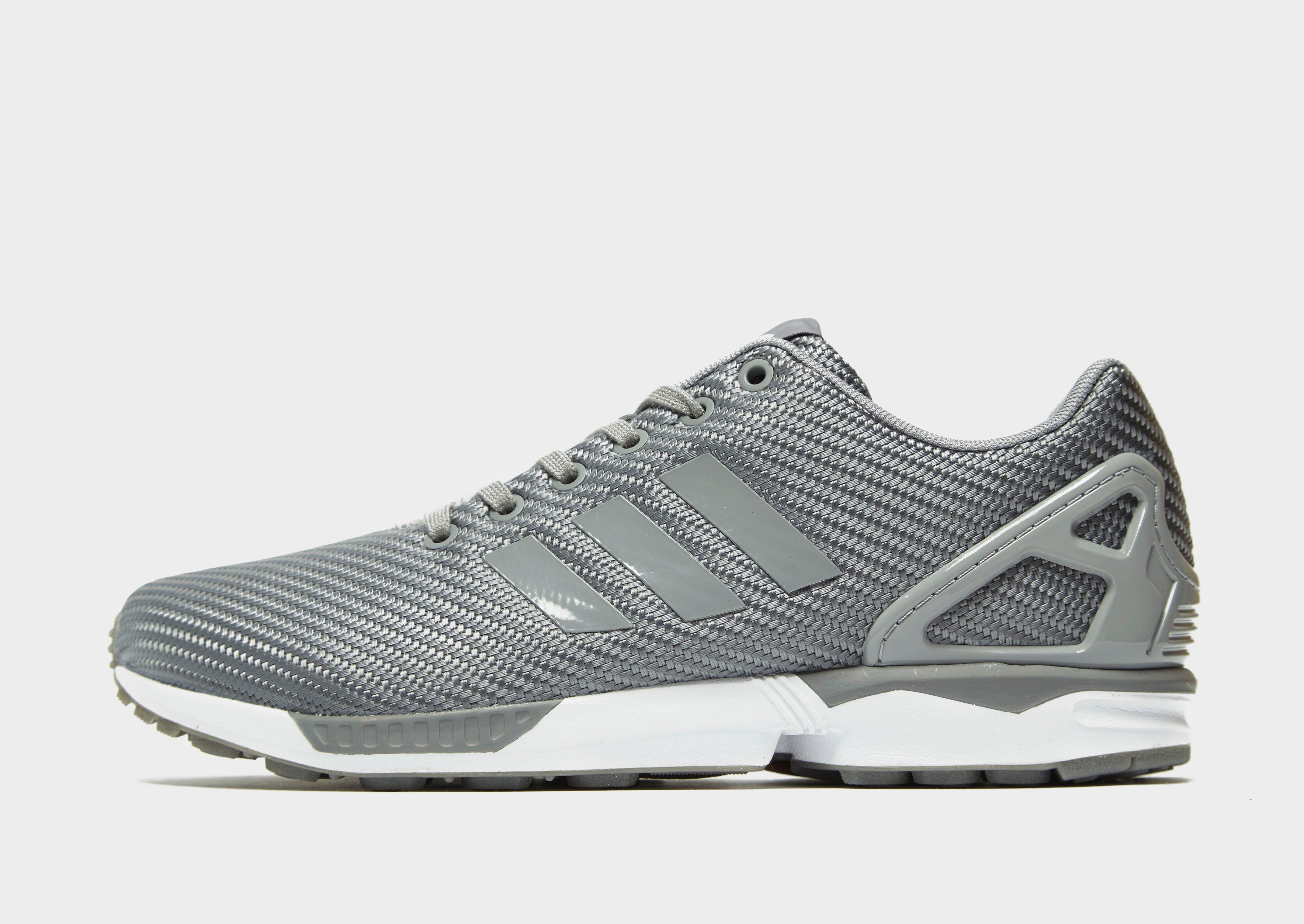 adidas zx flux grey and black