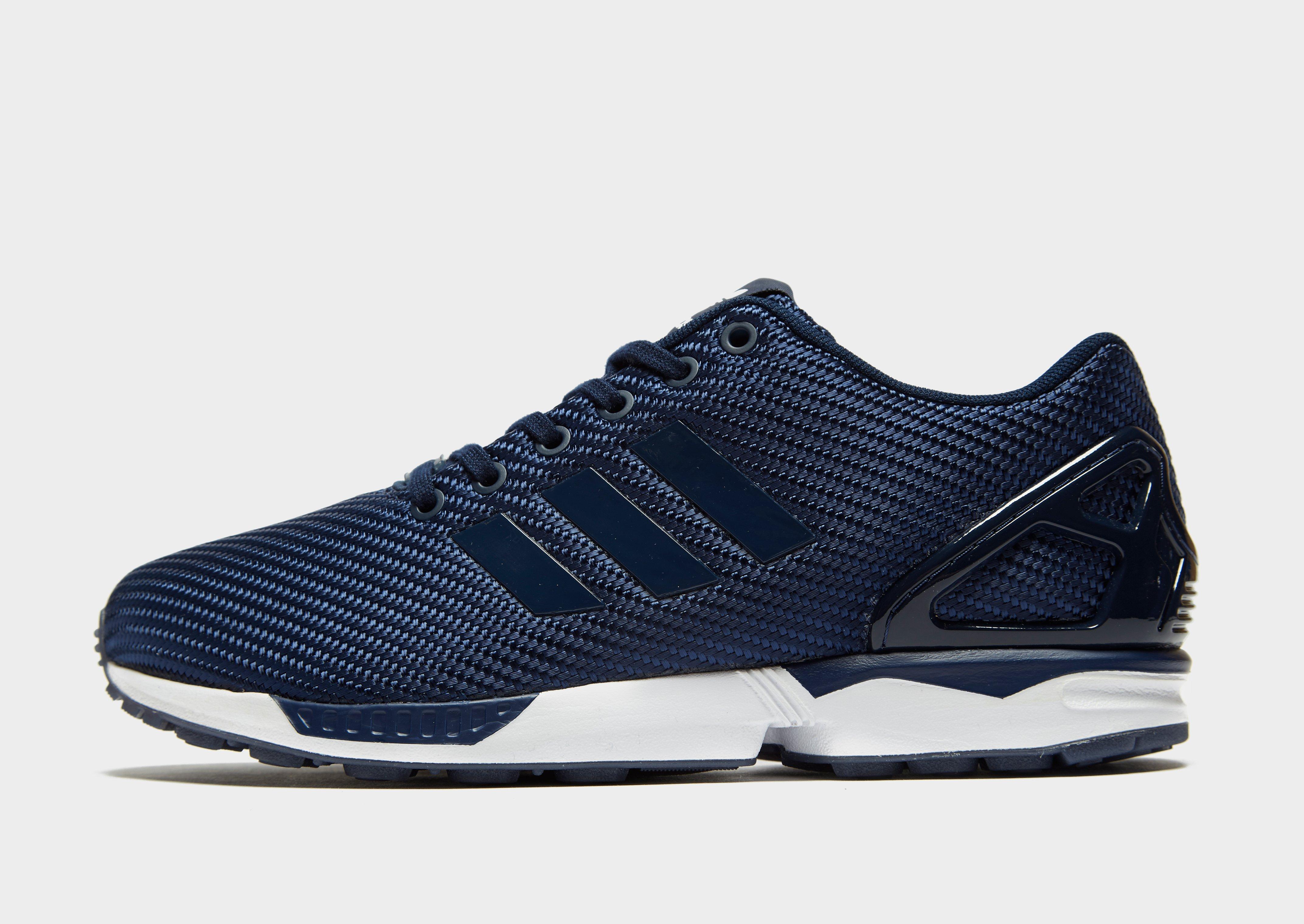 adidas flux blue and white