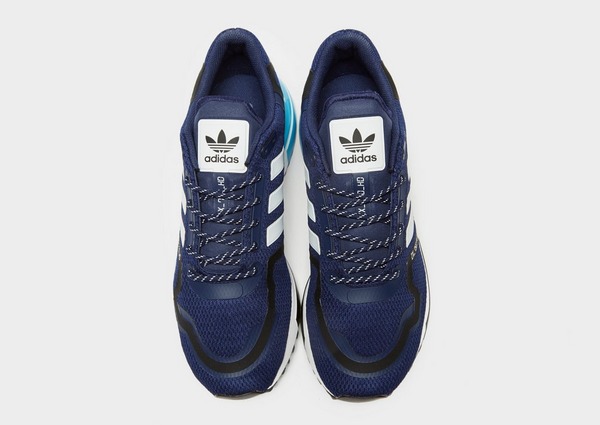 adidas originals heren zx 750 sneakers blauw
