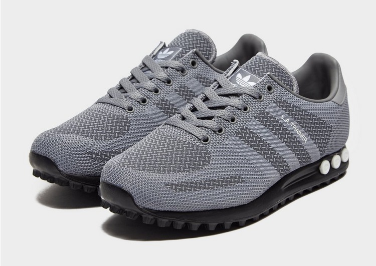 Buy Grey adidas Originals LA Trainer Woven | JD Sports | JD Sports Ireland