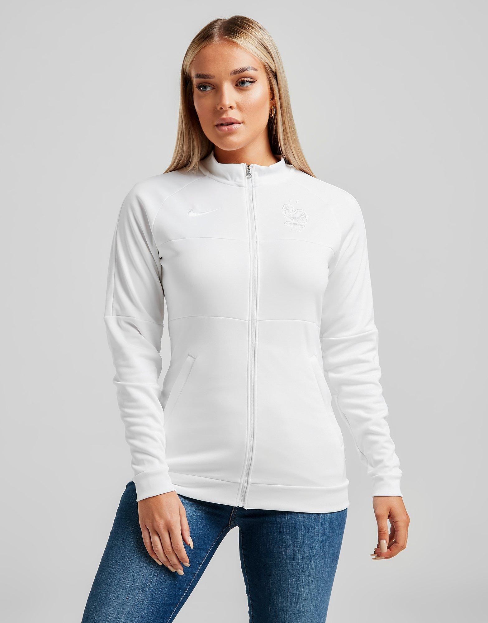 nike white jacket womens