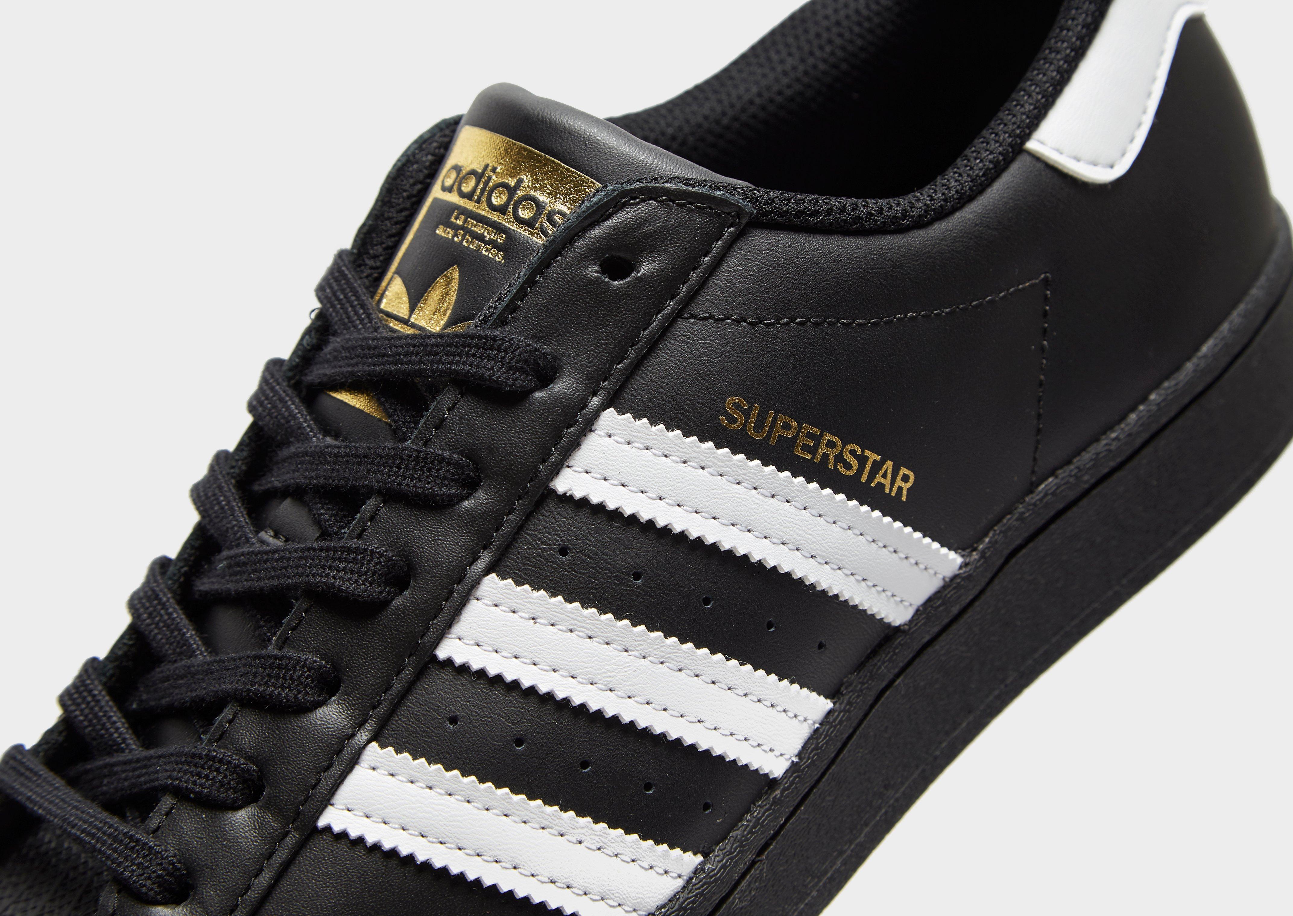 Black adidas Superstar - JD Sports Global