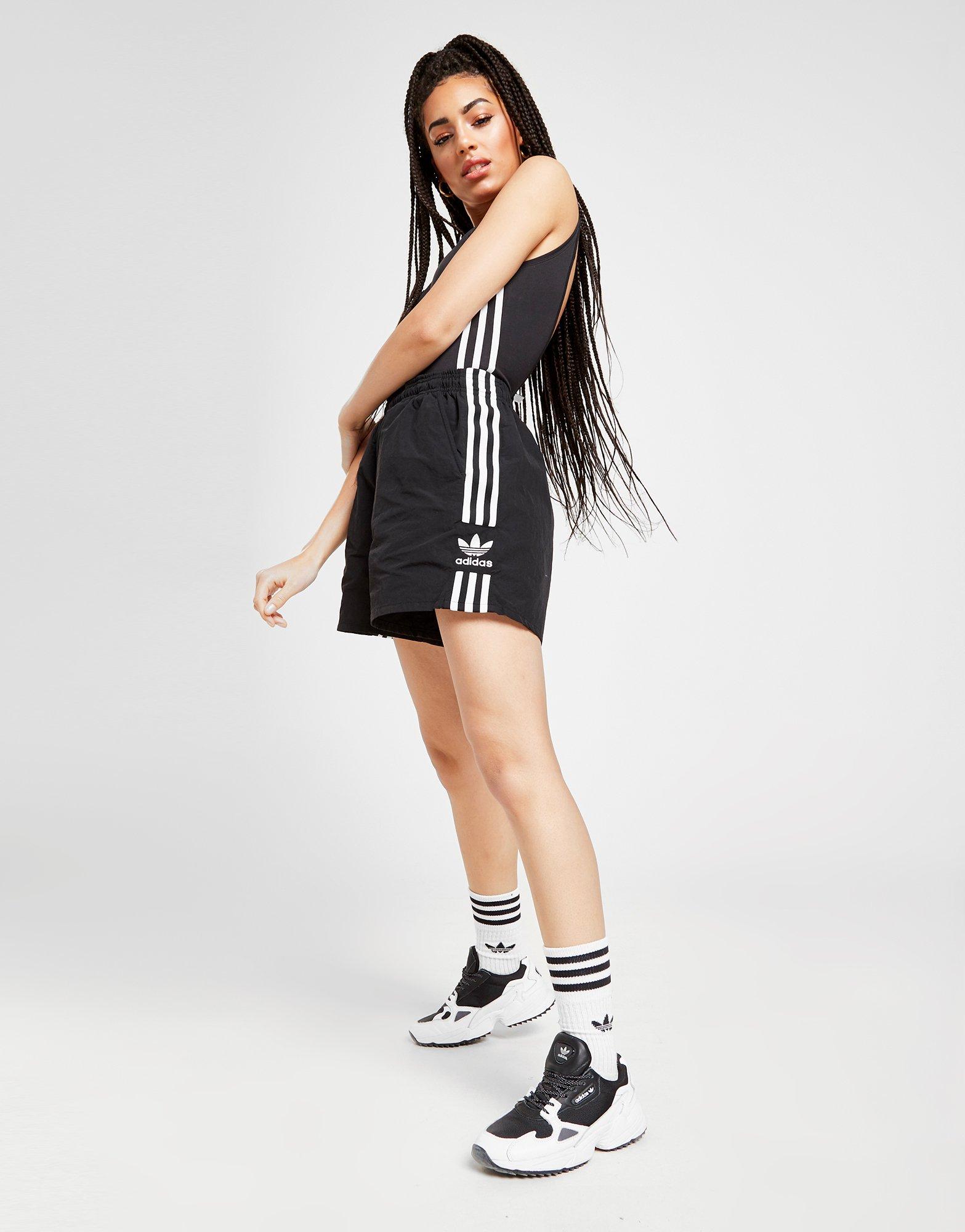 Black adidas Originals Lock Up Woven Shorts | JD Sports Global
