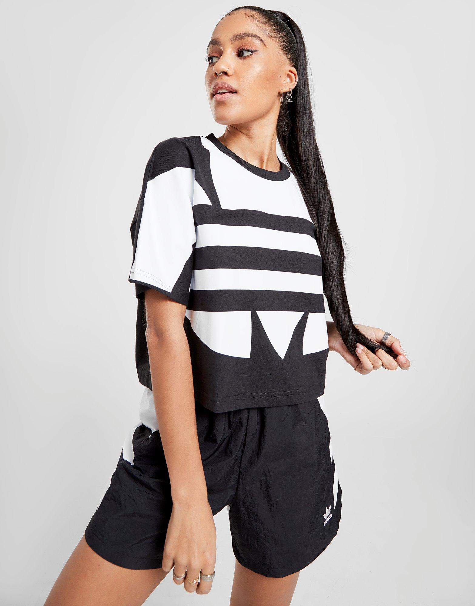 adidas t shirt crop