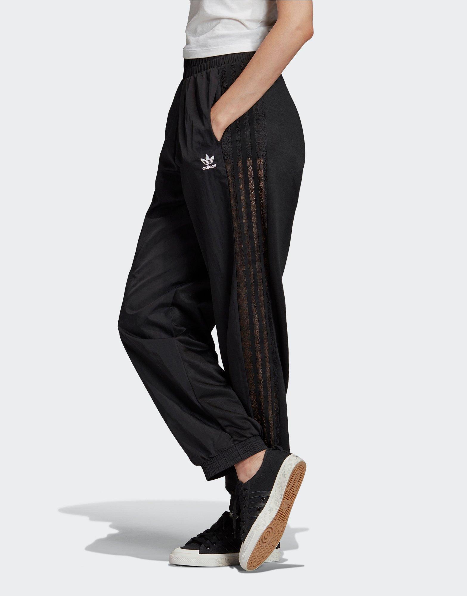 lace track pants adidas