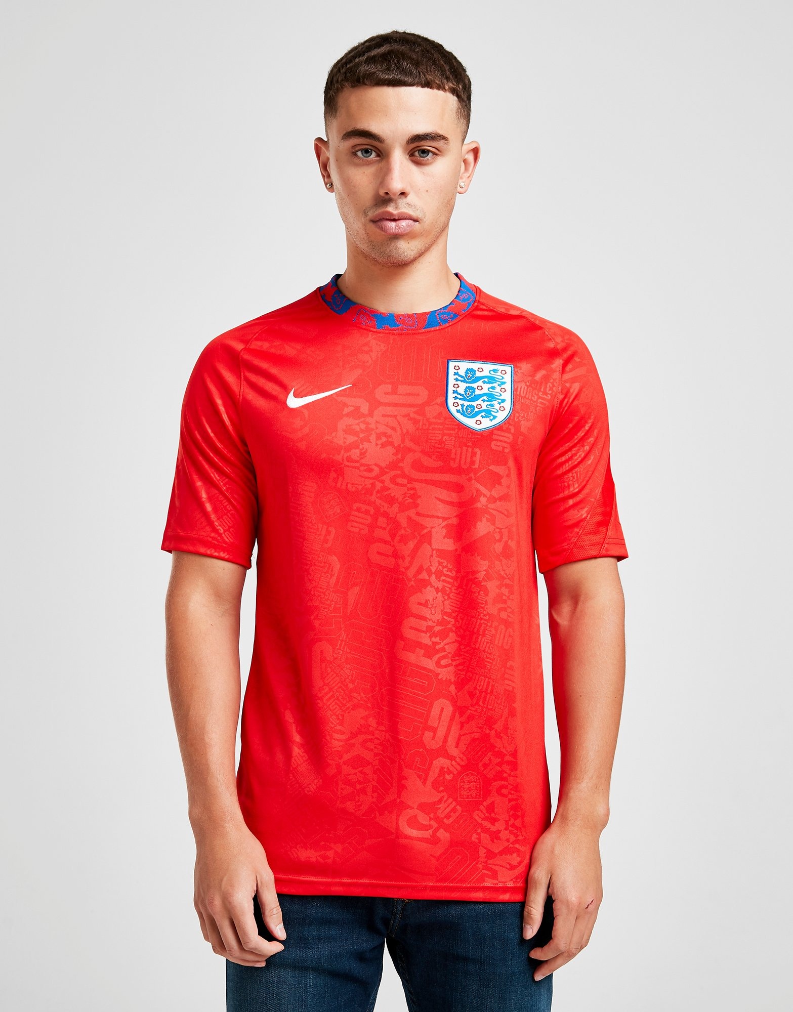 Buy Nike England Pre Match Shirt | JD Sports