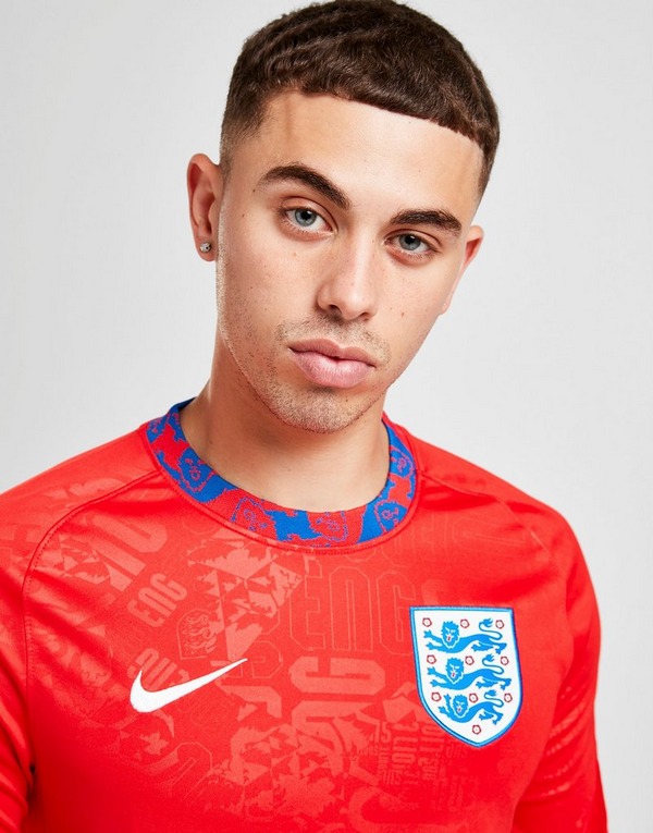 Nike England Pre Match Trikot Herren Rot Jd Sports