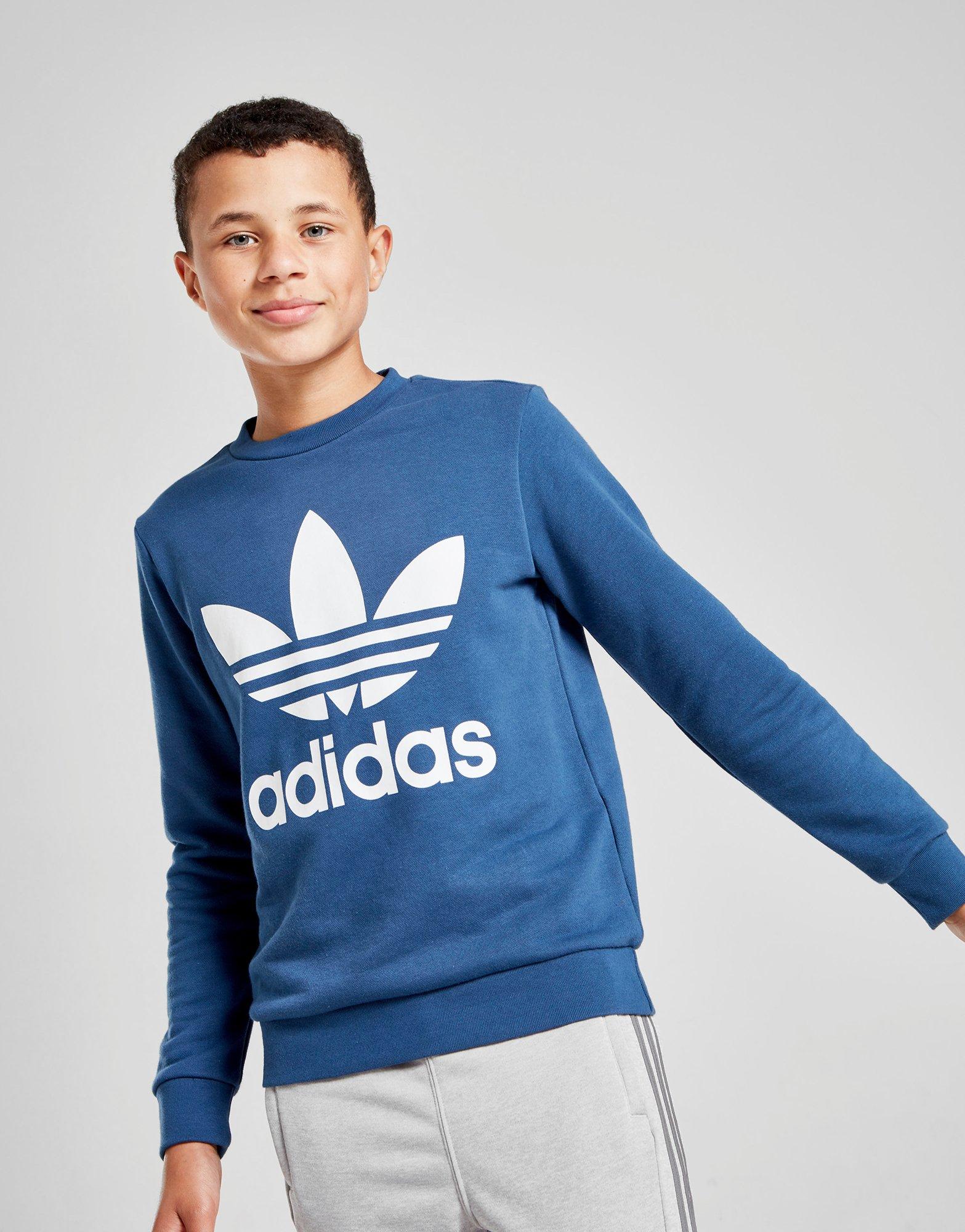 adidas sweatshirt trefoil crew