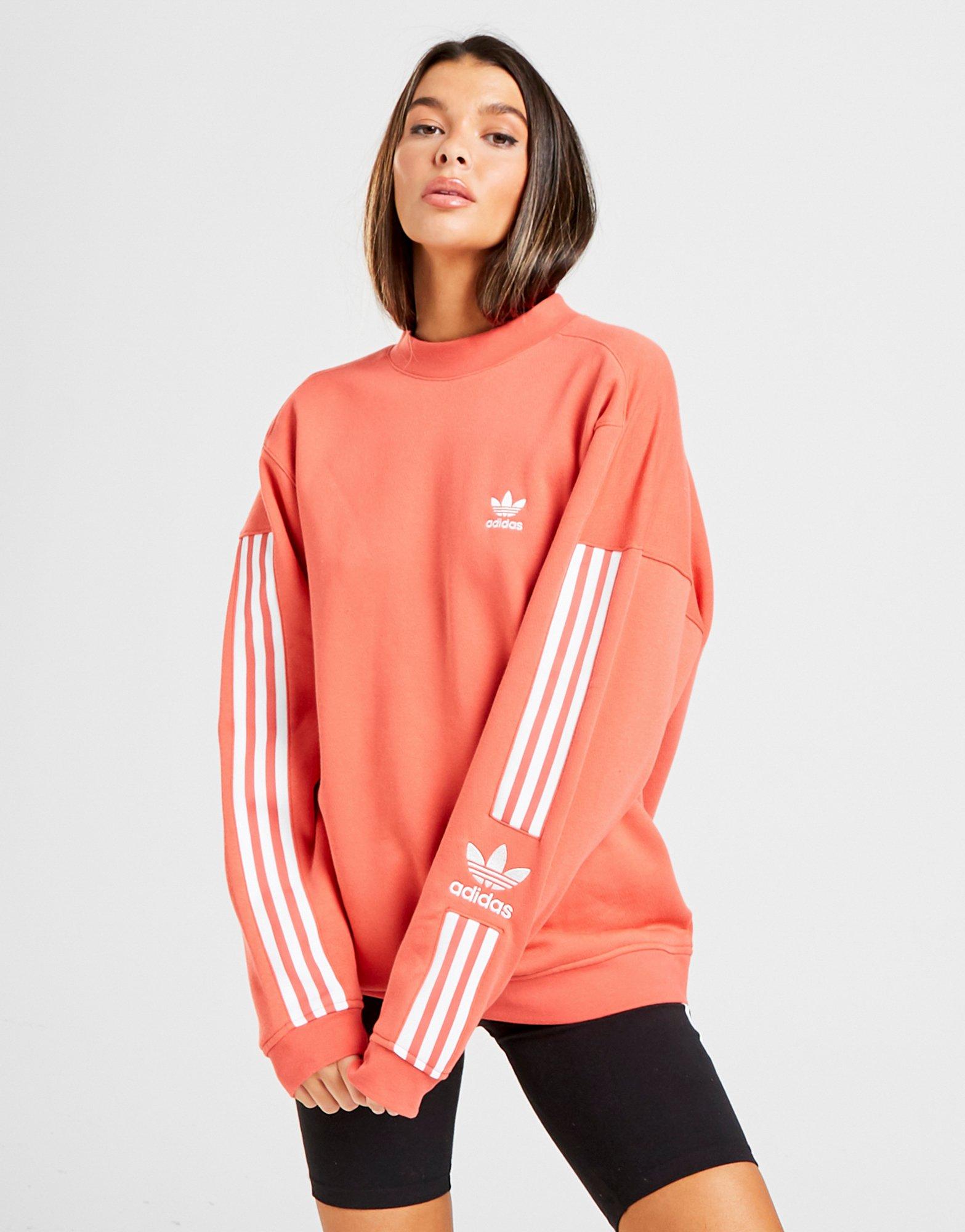 pink adidas originals sweatshirt