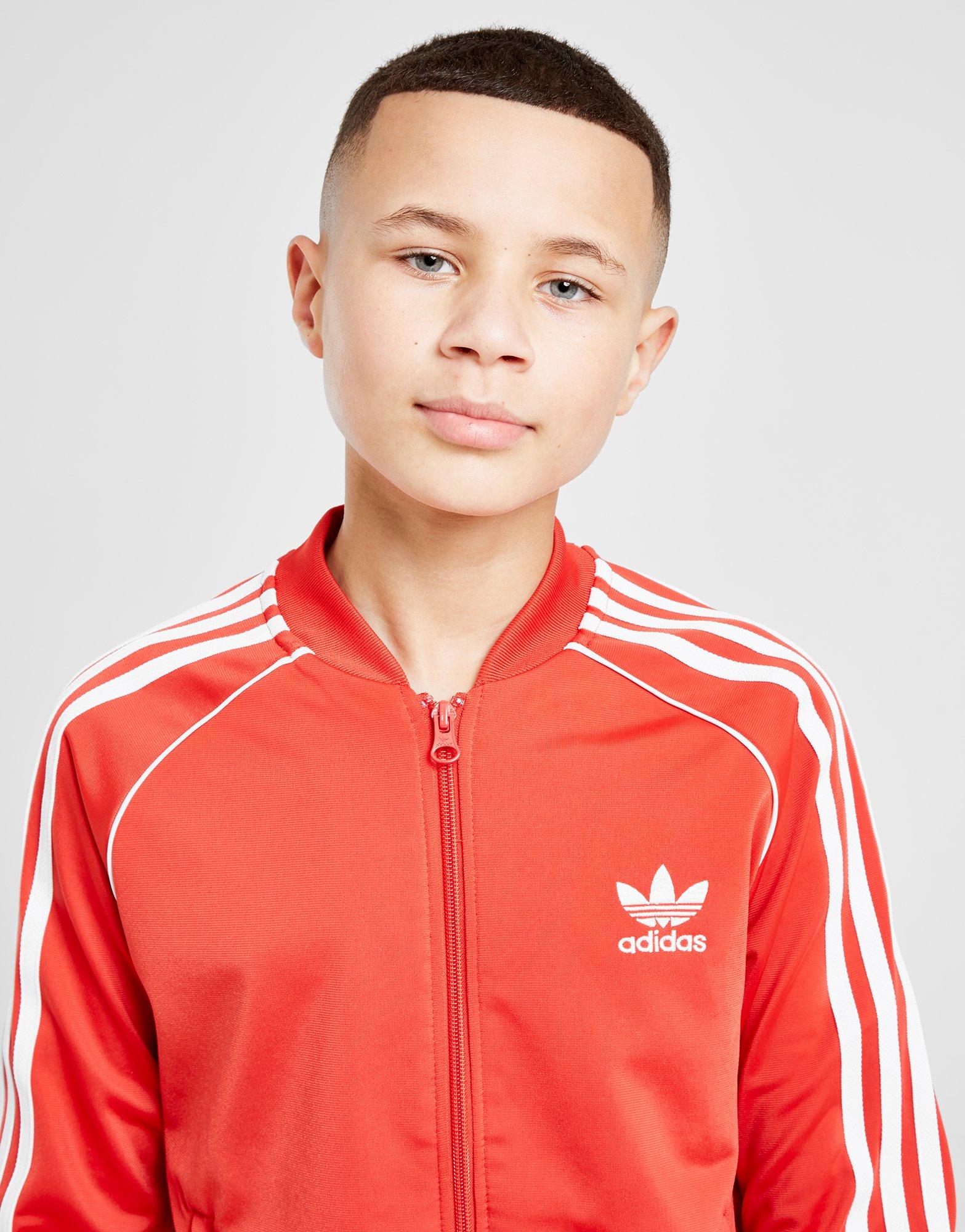 adidas originals superstar track top junior