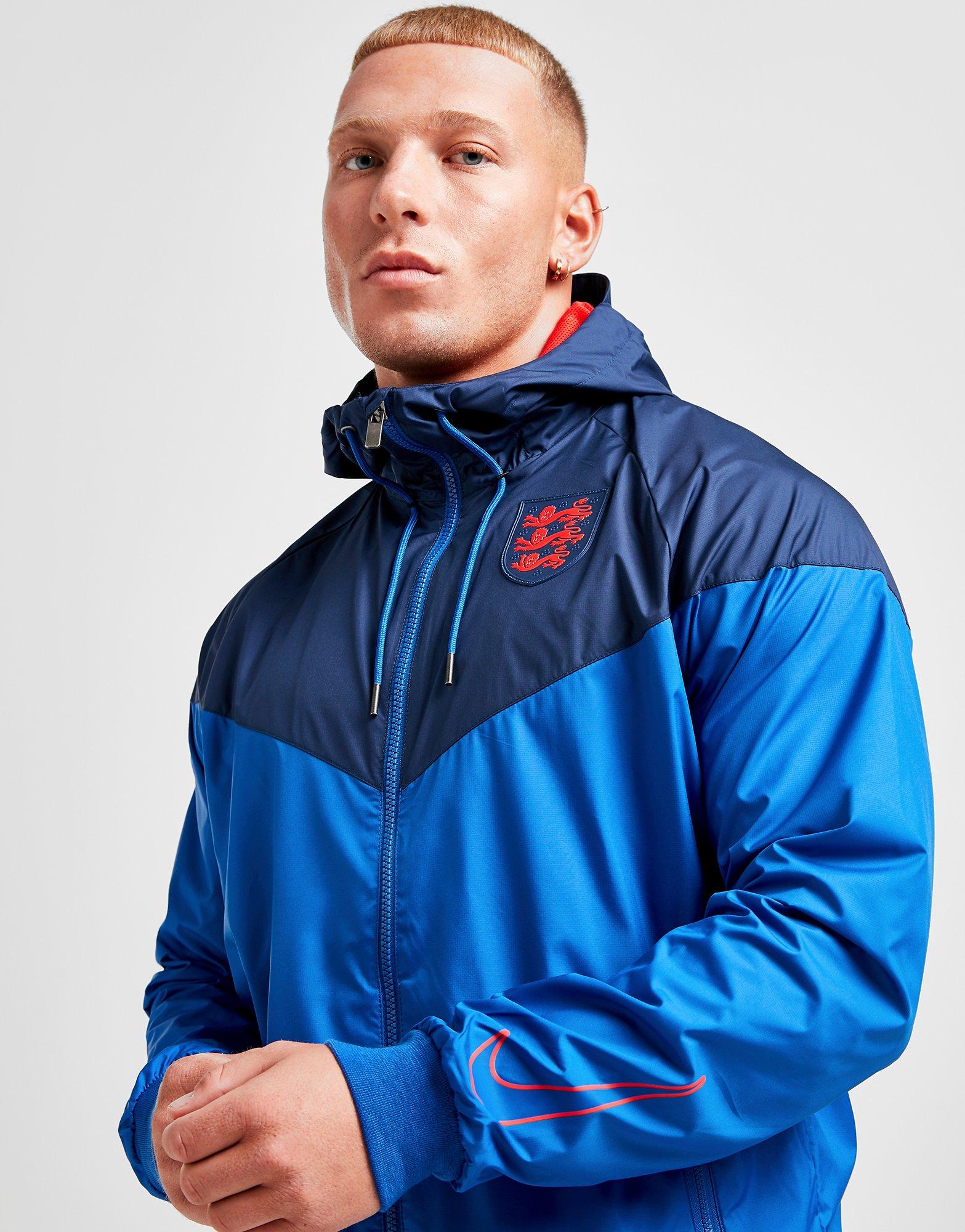 Blue Nike England Windrunner Jacket 