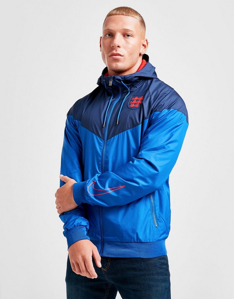 Buy Blue Nike England Windrunner Jacket | JD Sports