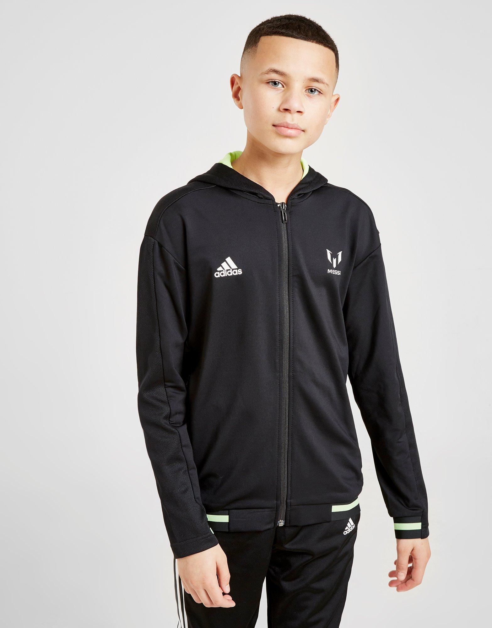 adidas messi hoodie junior