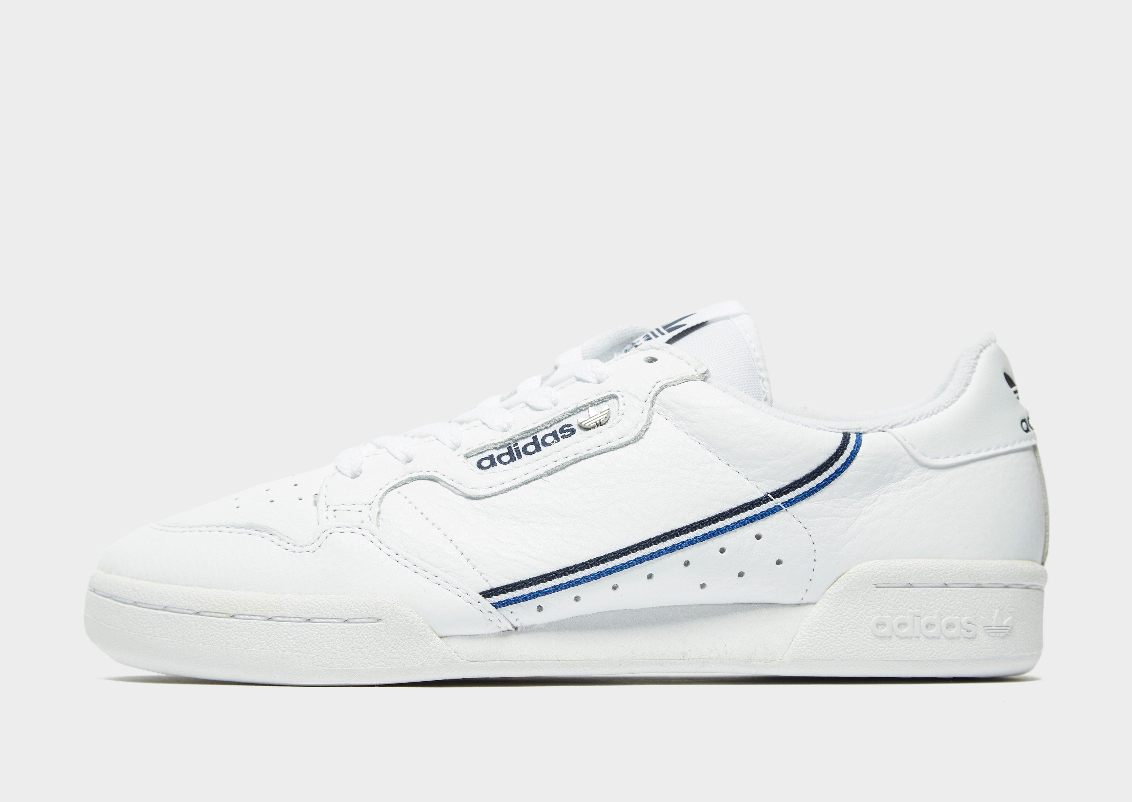 Acquista adidas Originals Continental 80 in Bianco