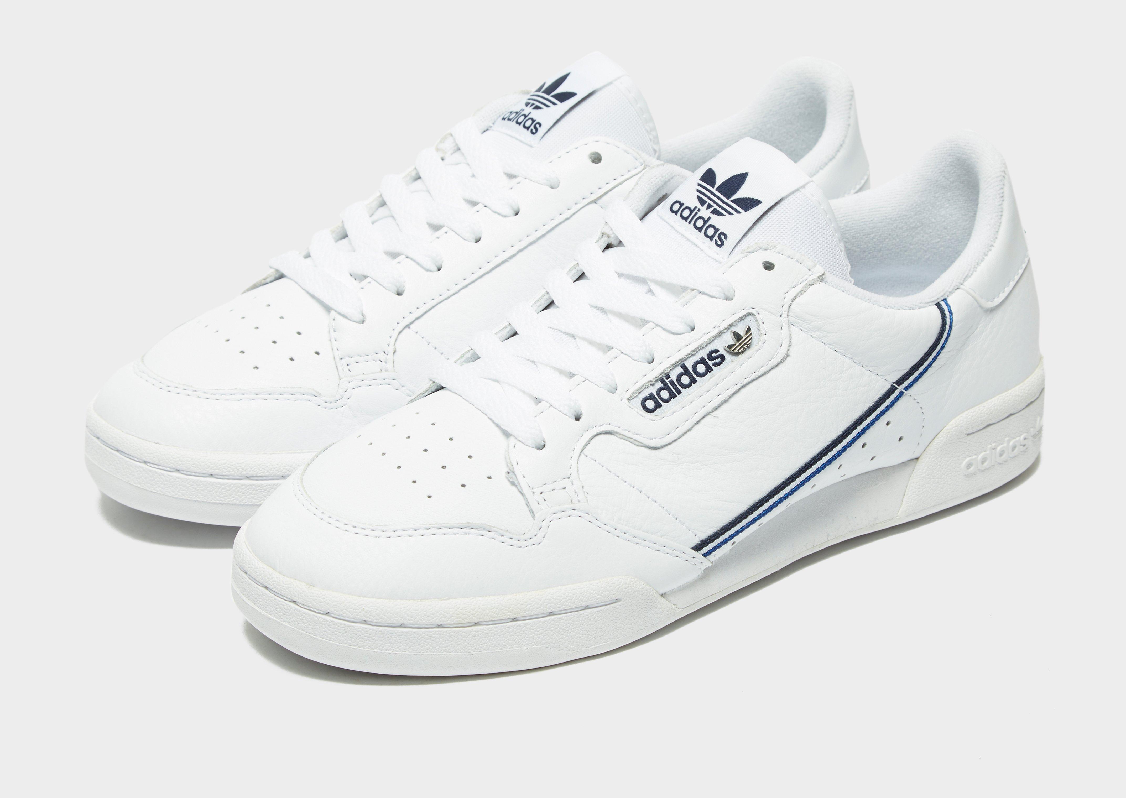 Acquista adidas Originals Continental 80 in Bianco