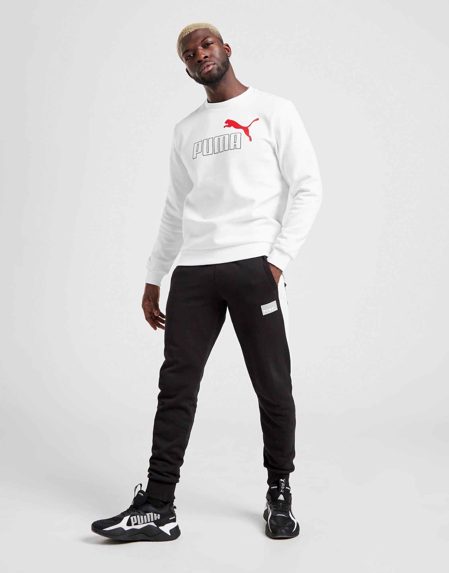 puma core logo sweatshirt