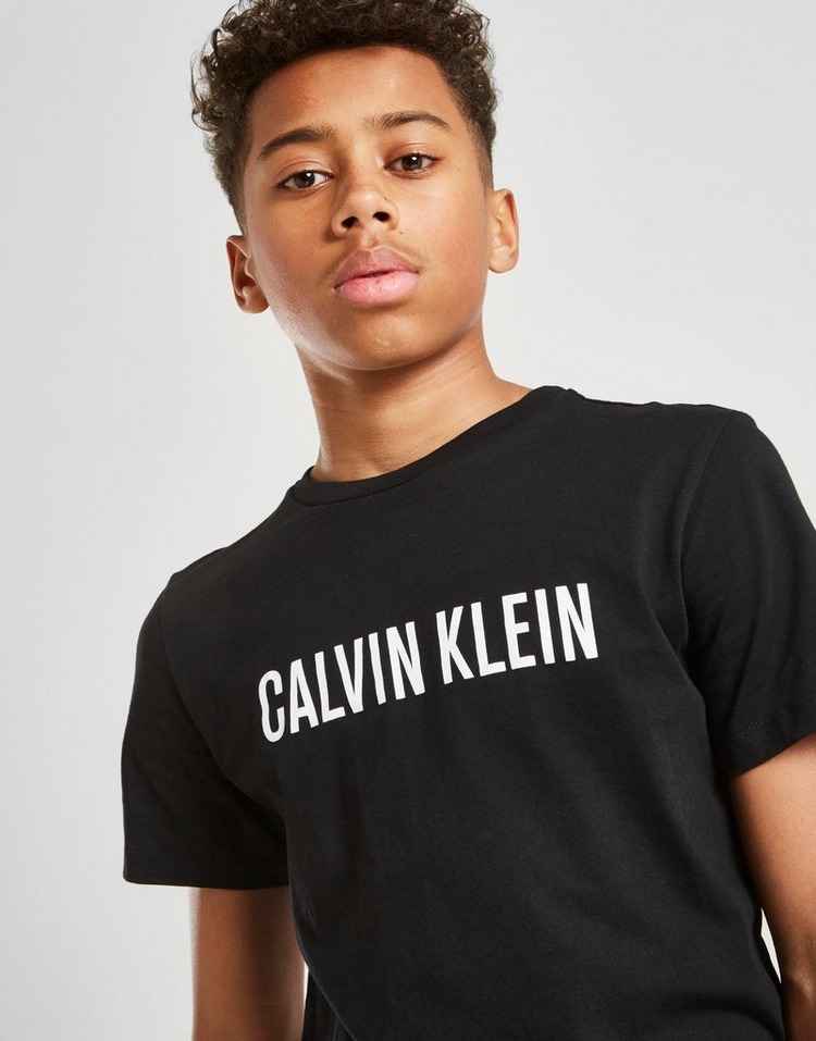 Buy Black Calvin Klein Power T-Shirt Junior | JD Sports | JD Sports Ireland