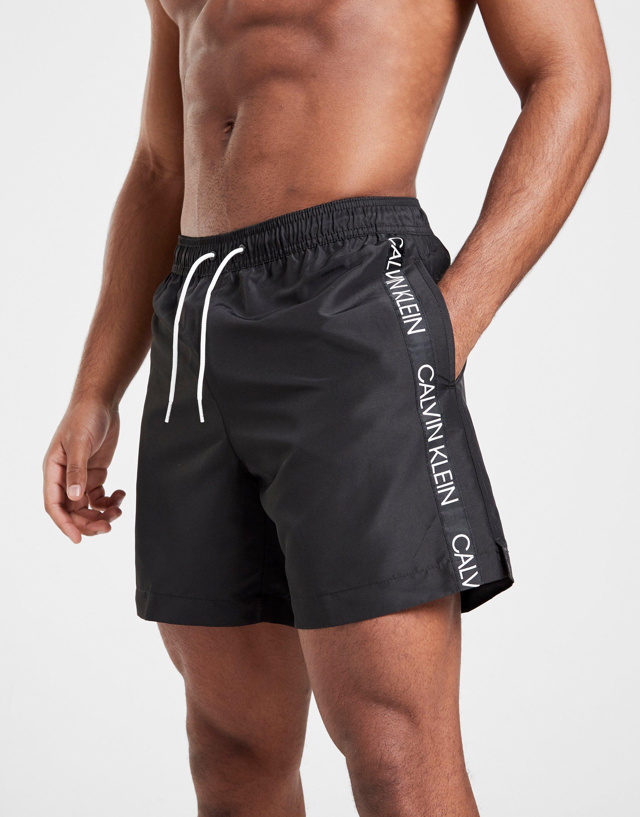 calvin klein grey swim shorts