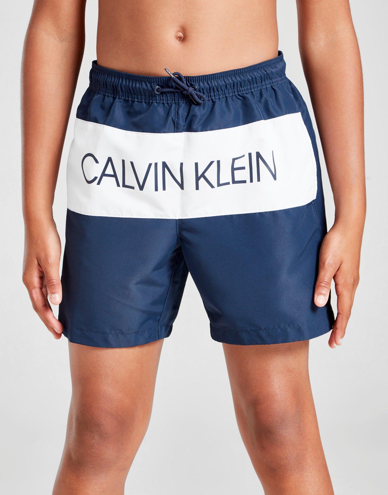 junior calvin klein swim shorts