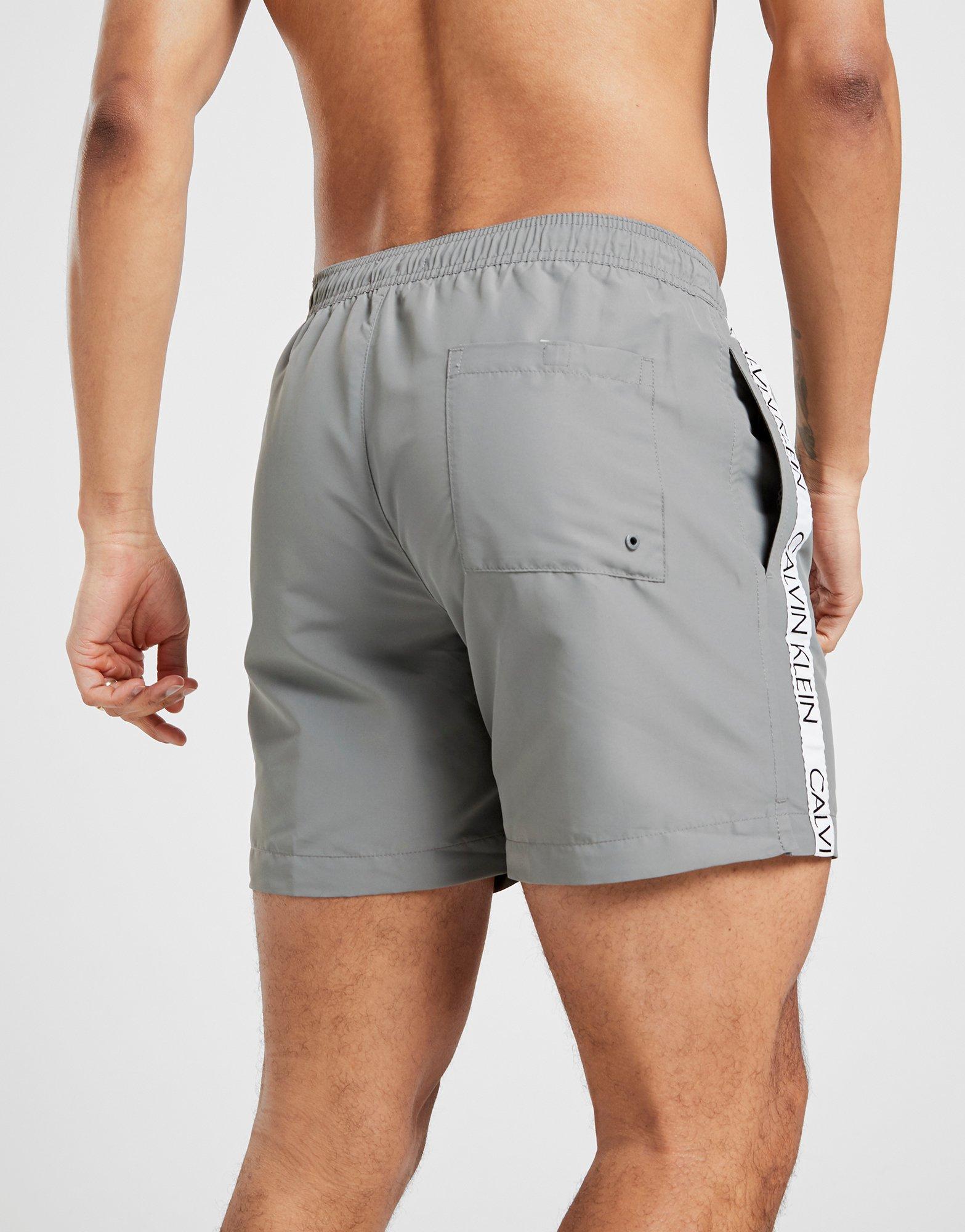 calvin klein khaki swim shorts