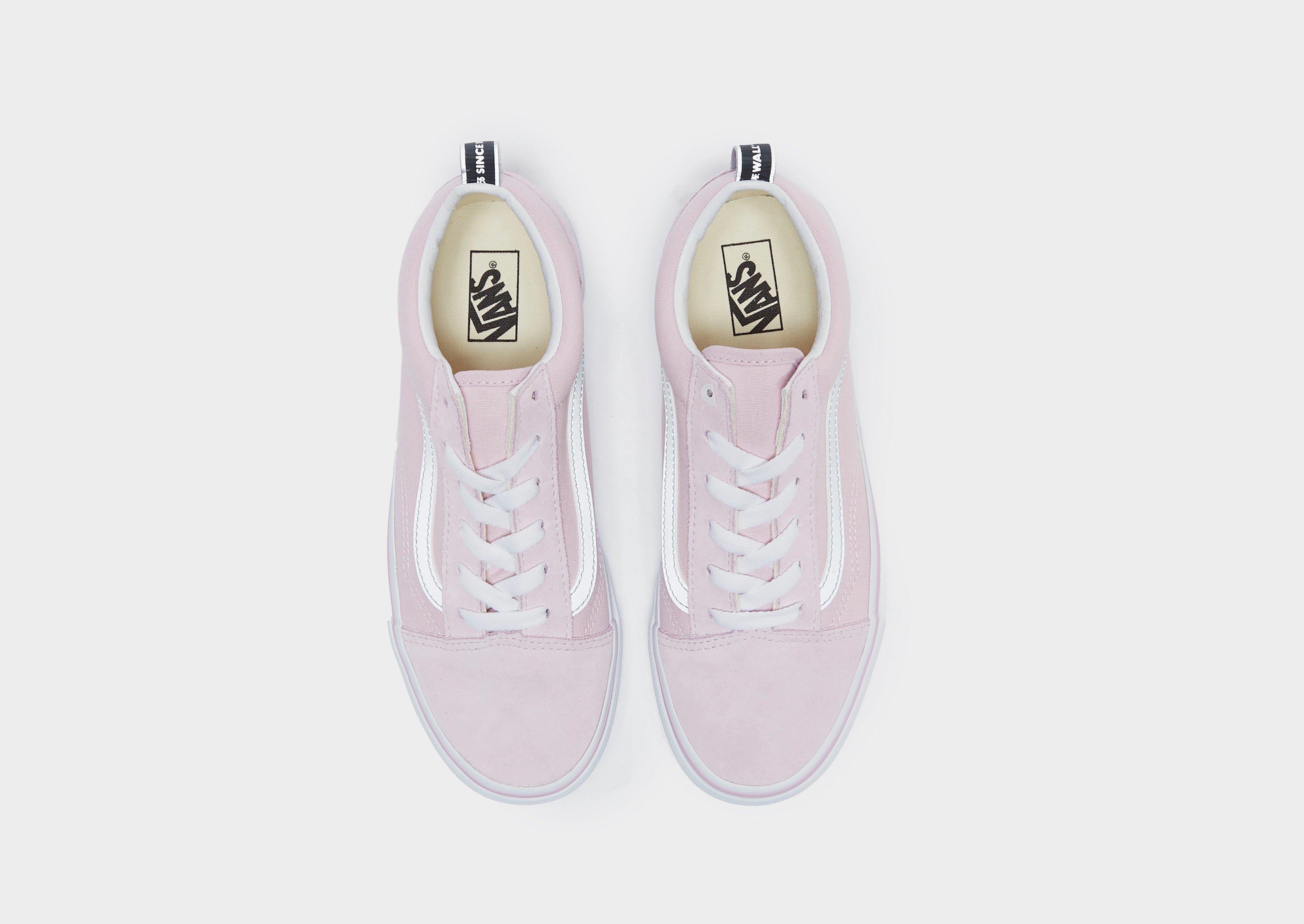 pink childrens vans