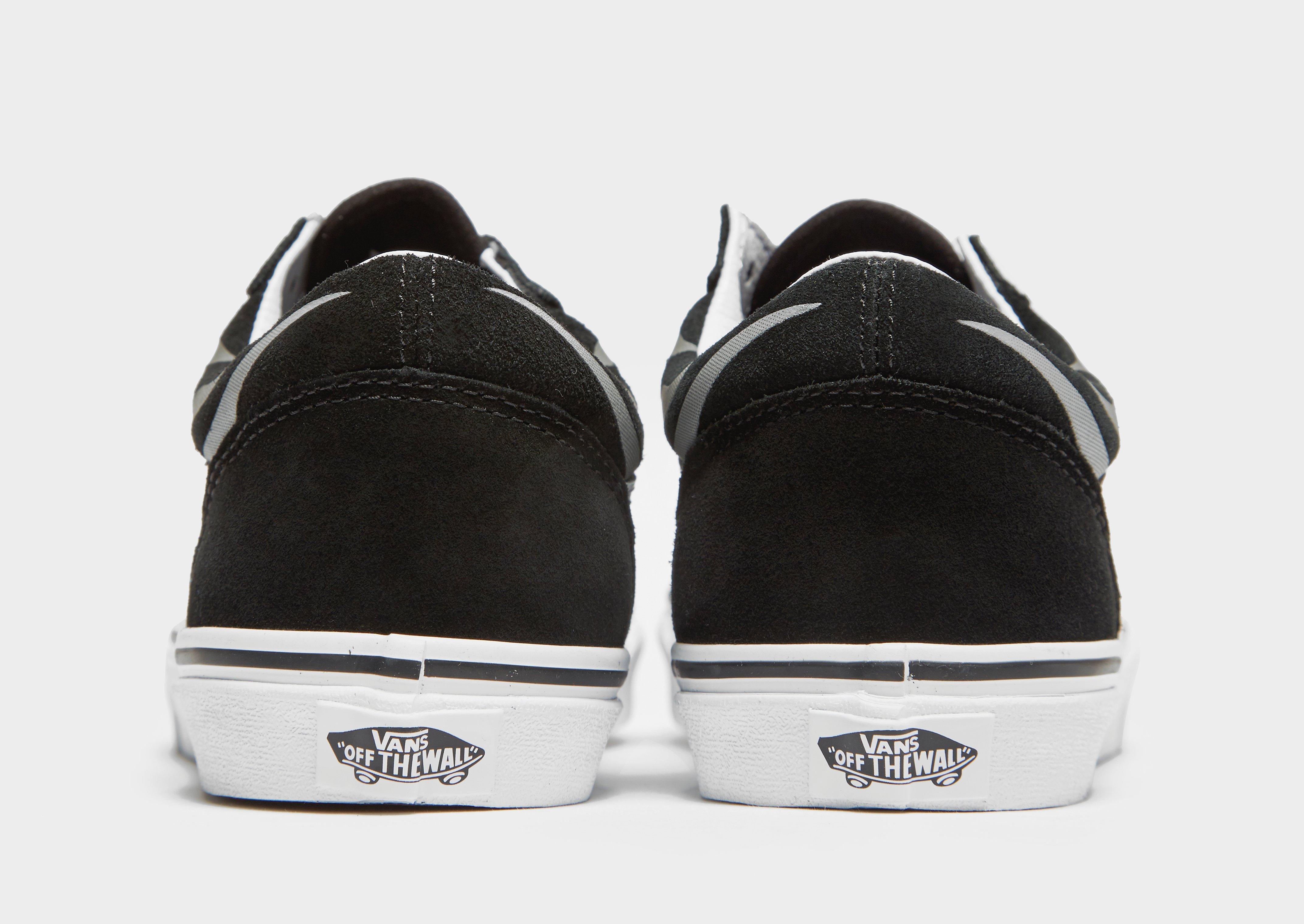 vans old skool junior all black
