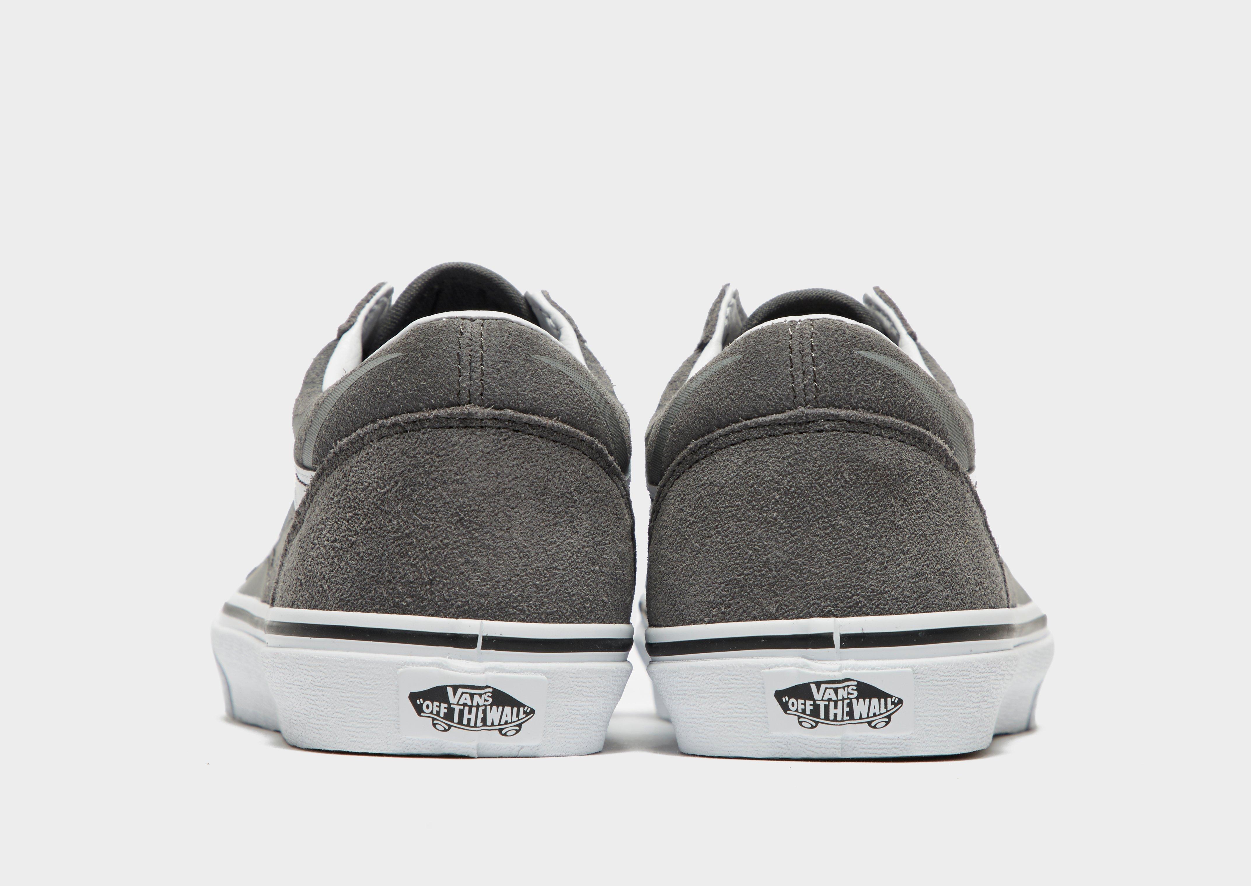 vans old skool junior grey