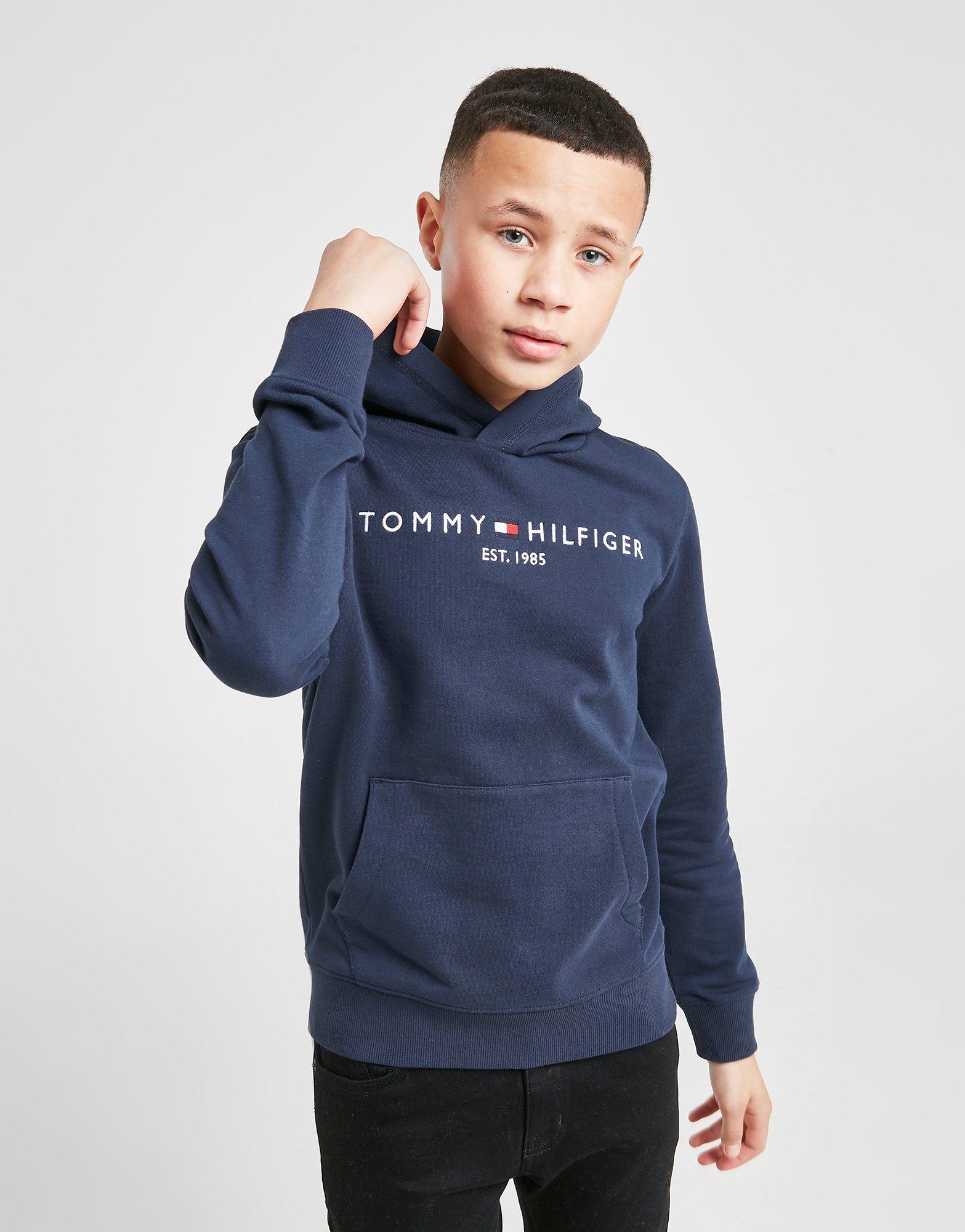 tommy jeans essential logo hoodie