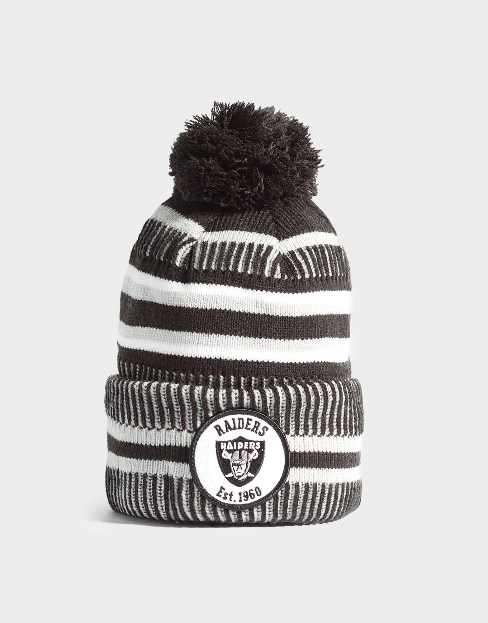 raiders knit hat