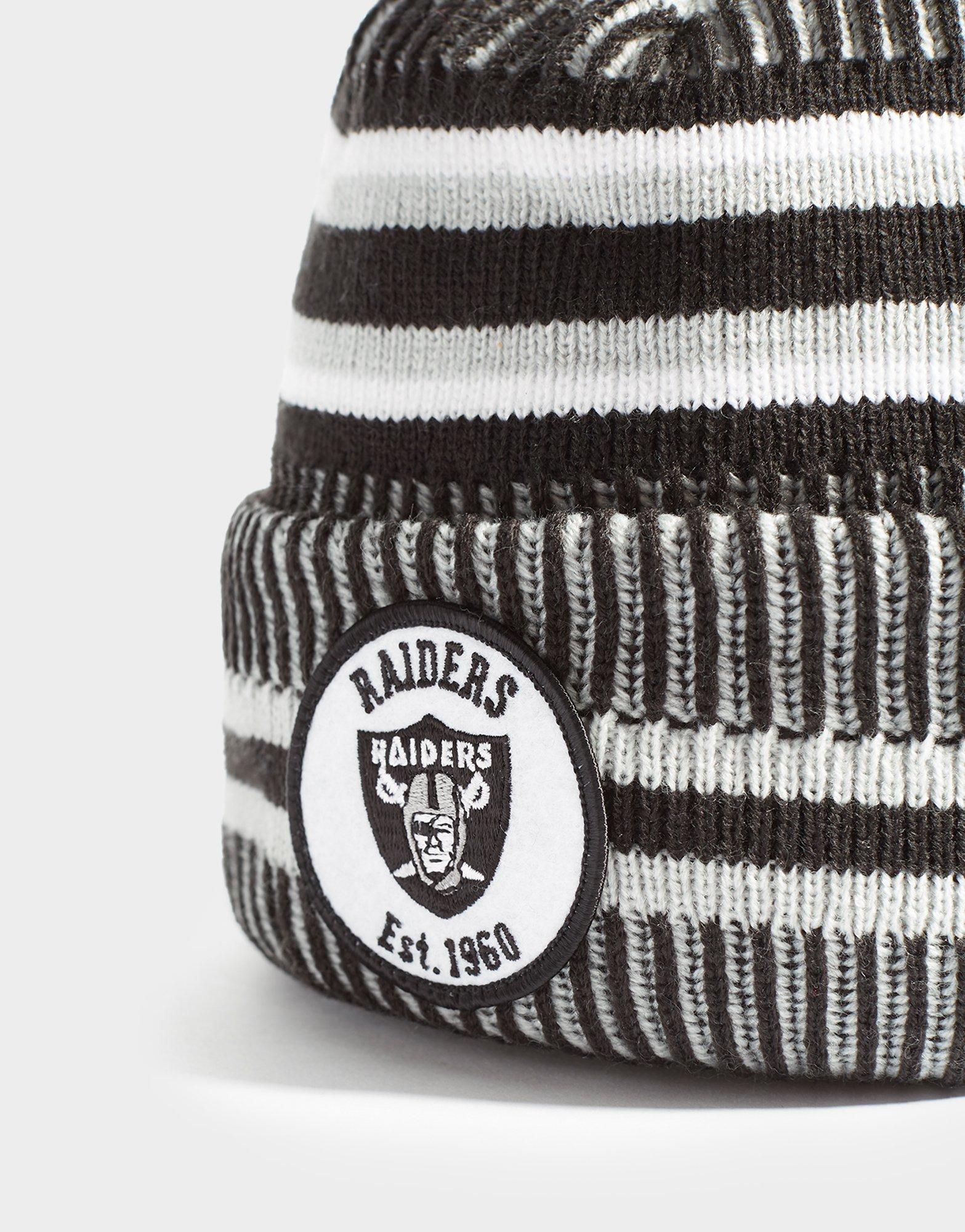 black raiders beanie