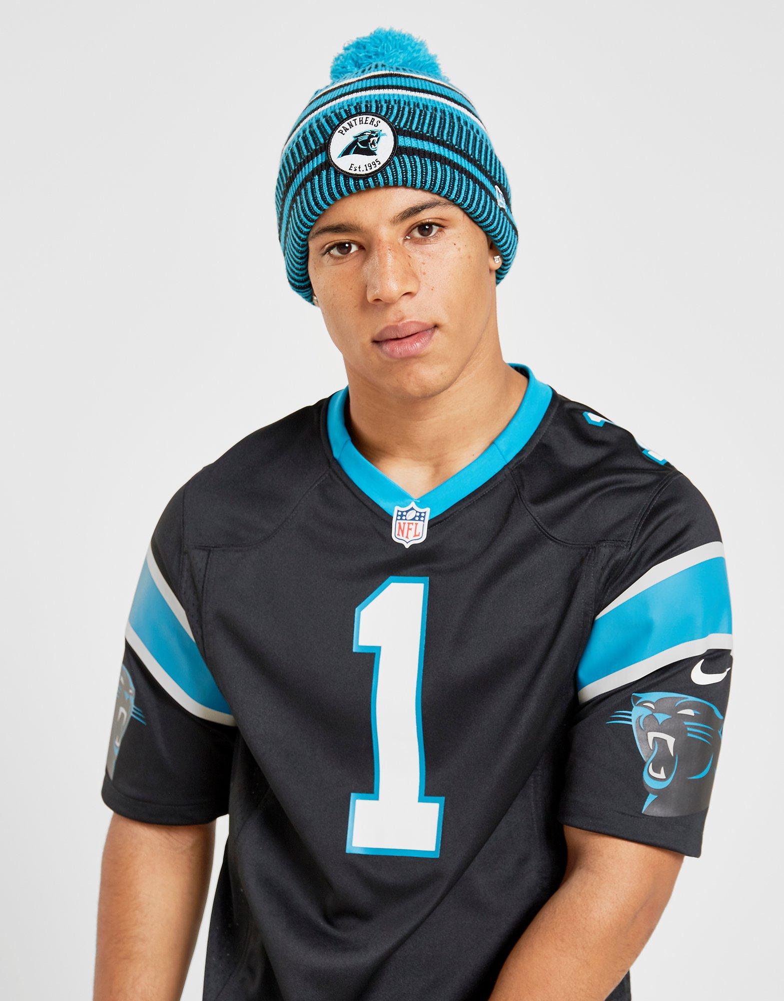 panthers knit hat
