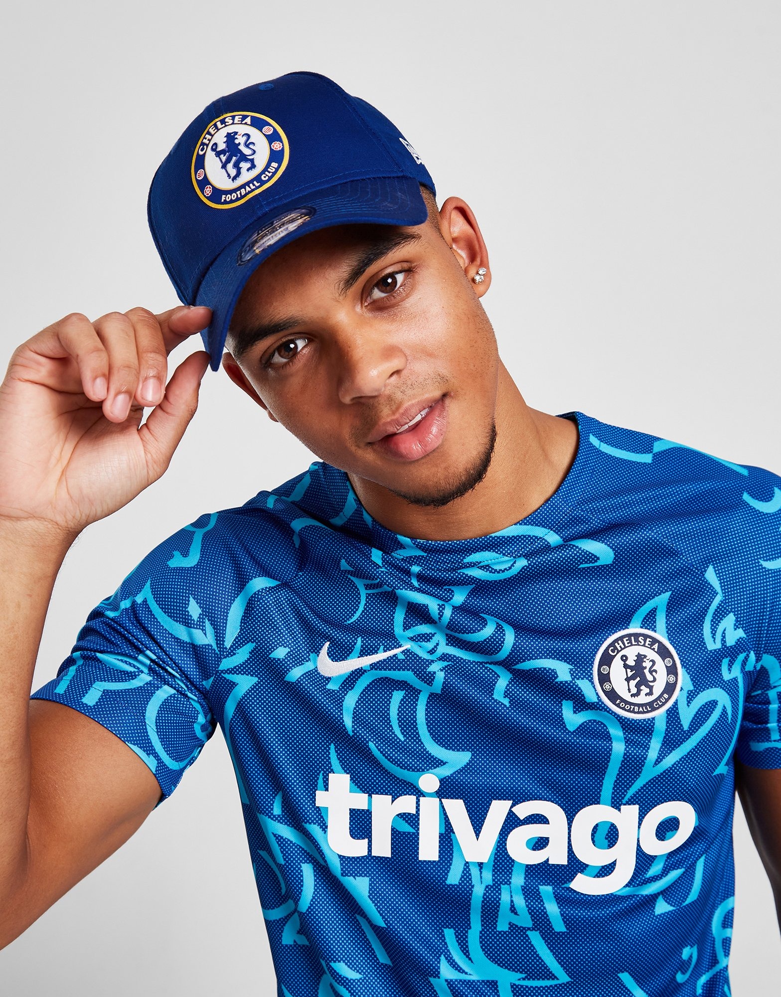 Blue New Era 9FORTY Chelsea FC Cap JD Sports Global