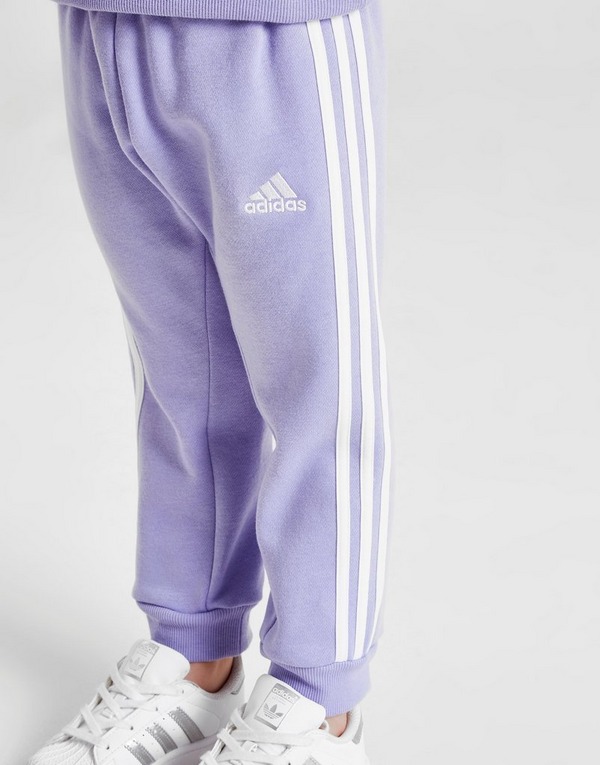 adidas Girls' Box Logo Crew Tracksuit Infant