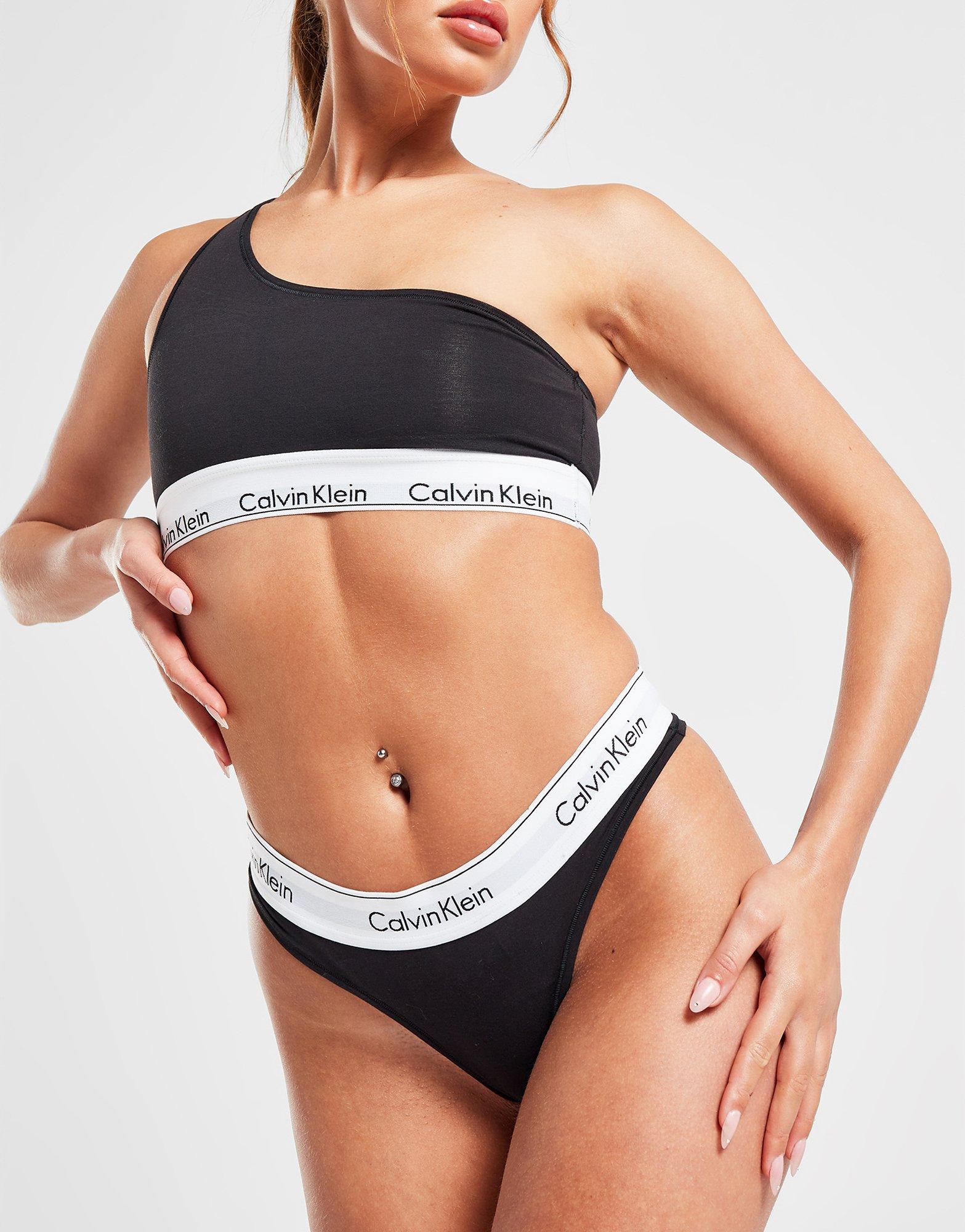 Hvid Calvin Klein Underwear Modern Cotton G-Streng Dame - JD Sports Danmark