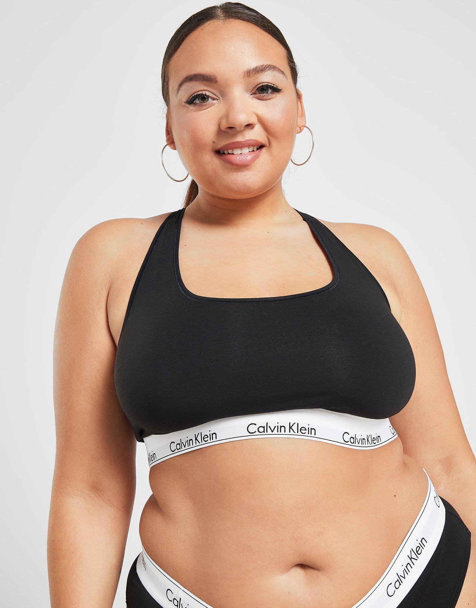 calvin klein sports bra plus size