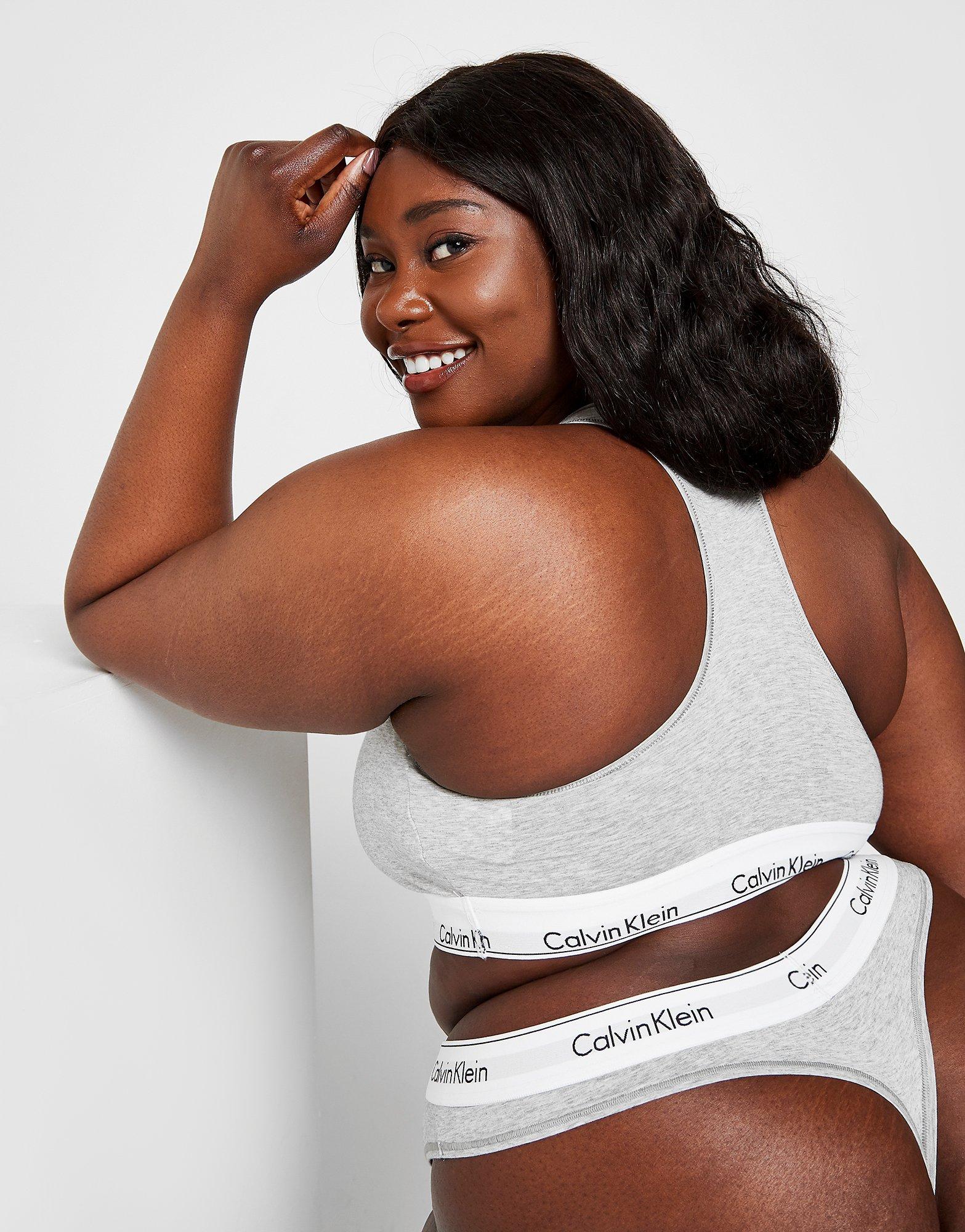 plus size calvin klein sports bra