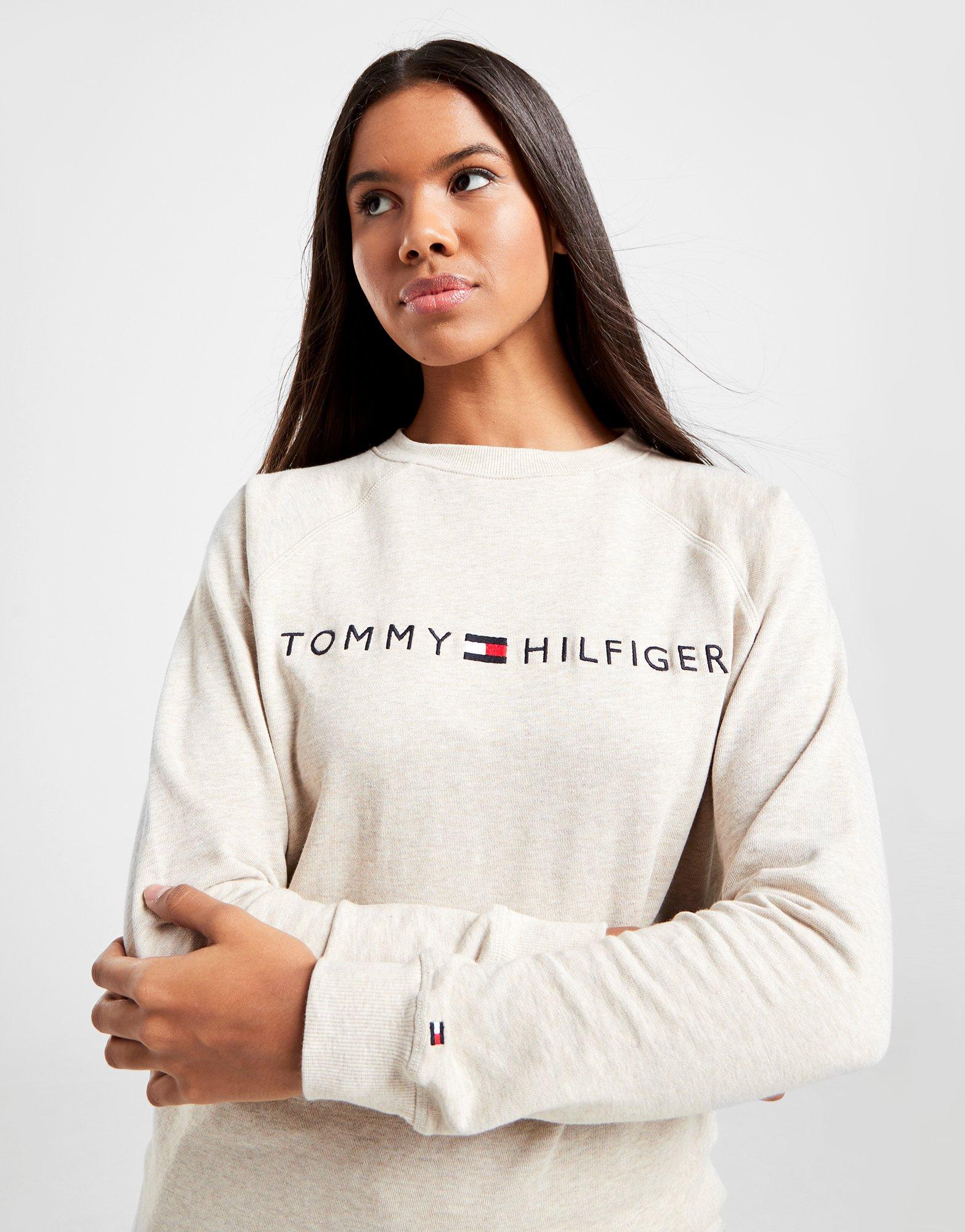 tommy hilfiger crew neck sweater women's